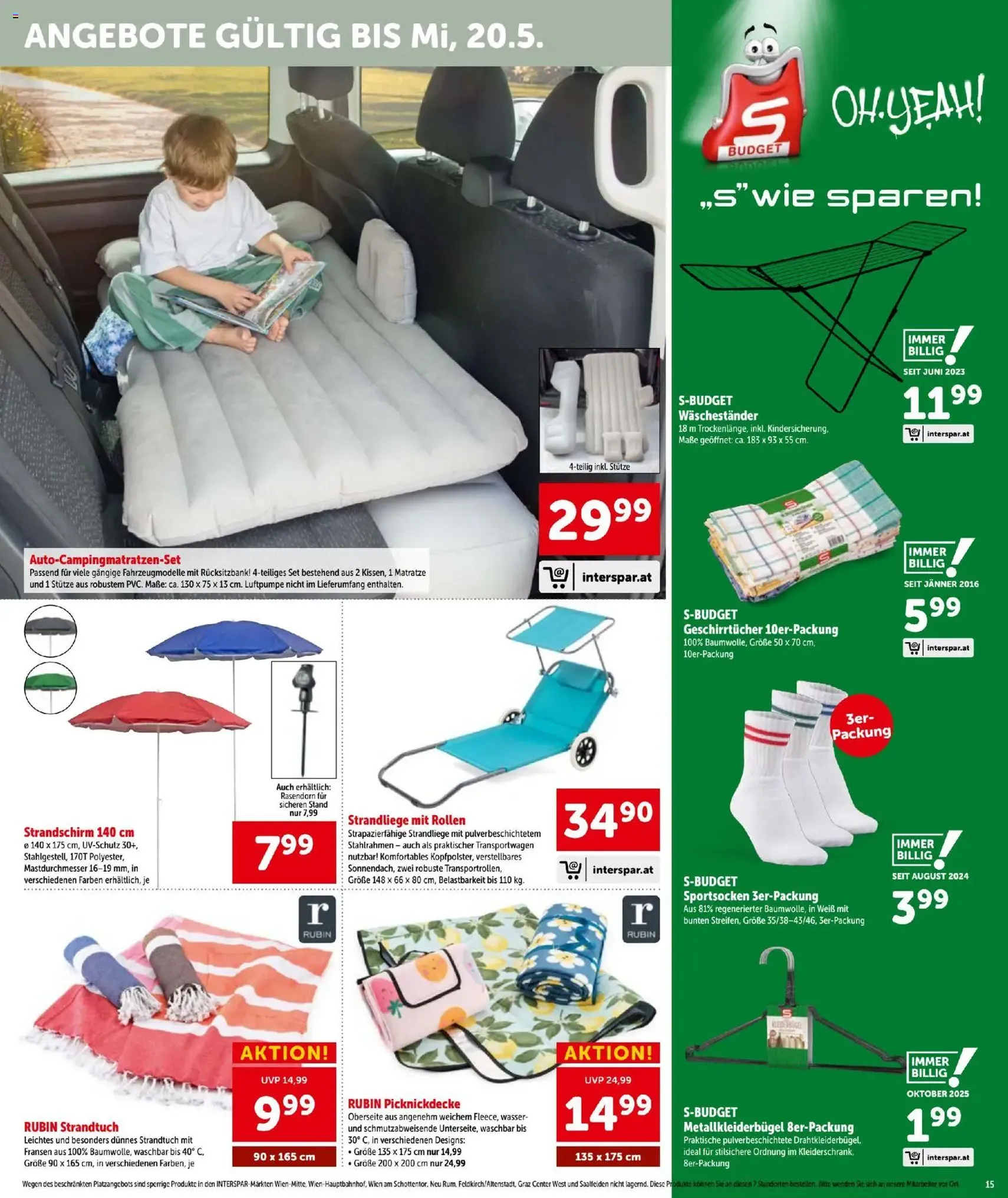 Interspar - Flugblatt - Gültiger Prospekt ab 30.04.2026, Seite 15 von insgesamt 16
