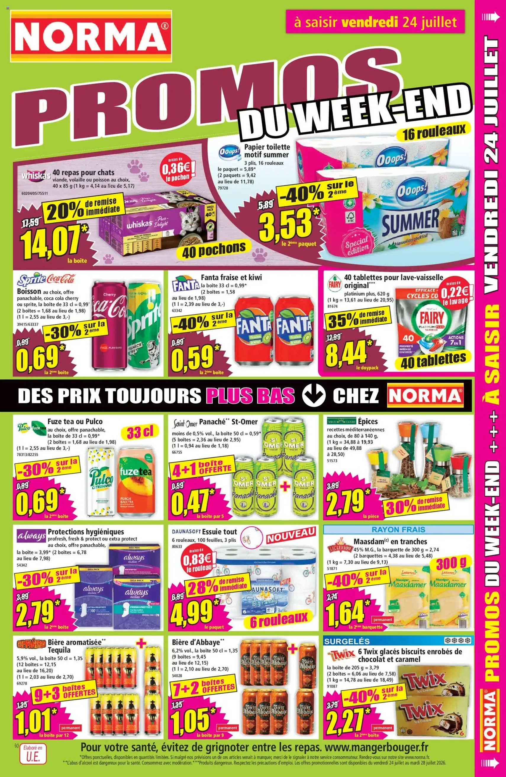 Norma catalogue - brochure valable à partir du 22/07/2026, page 11 sur 12