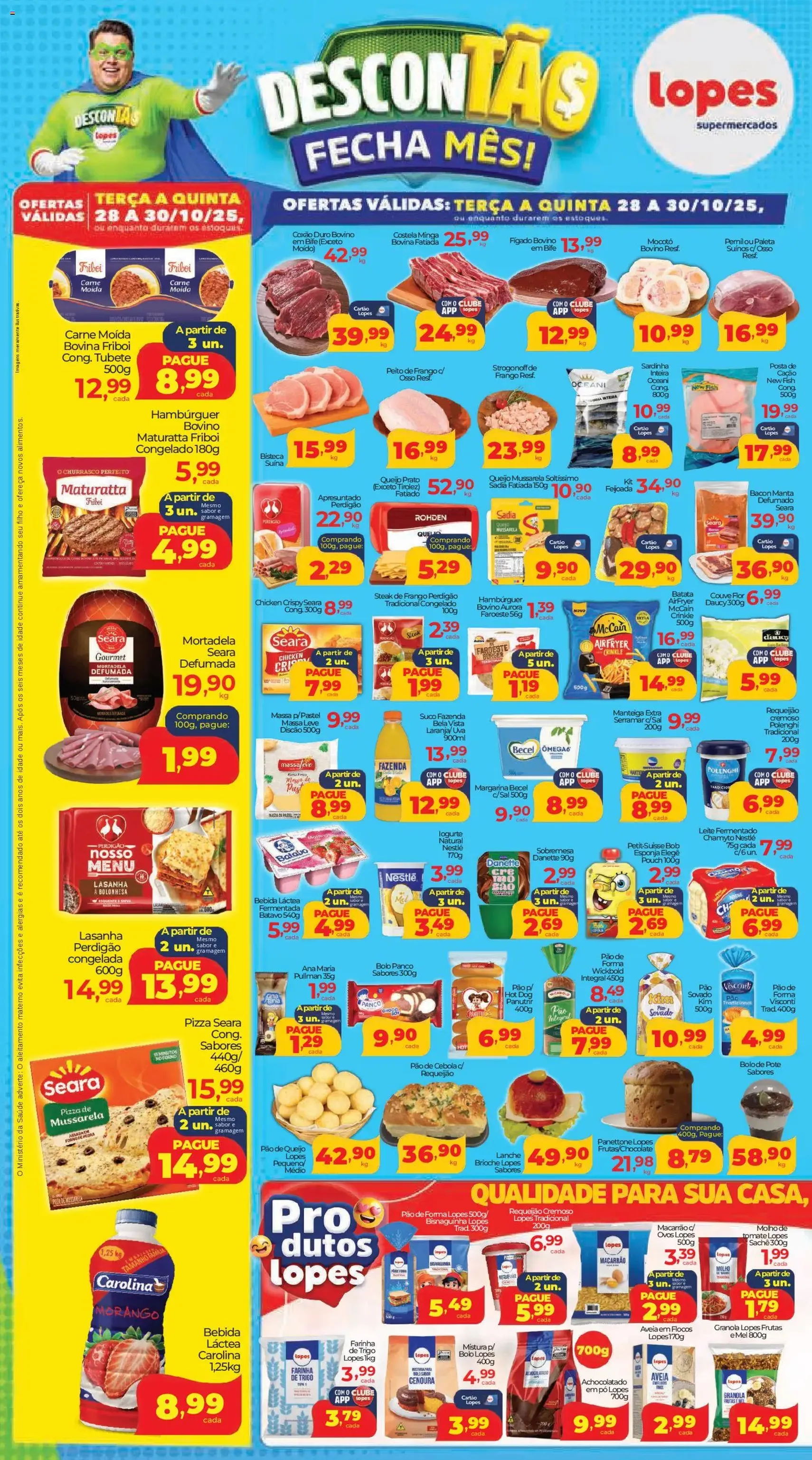 Lopes Supermercados - Ofertas da semana - folheto válido a partir de 28/10/2025 página 2 de 4