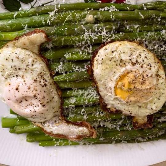 Anteprima ricetta Asparagi alla milanese