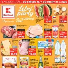 Kaufland leták - náhled letáku platný od 15.07.2026