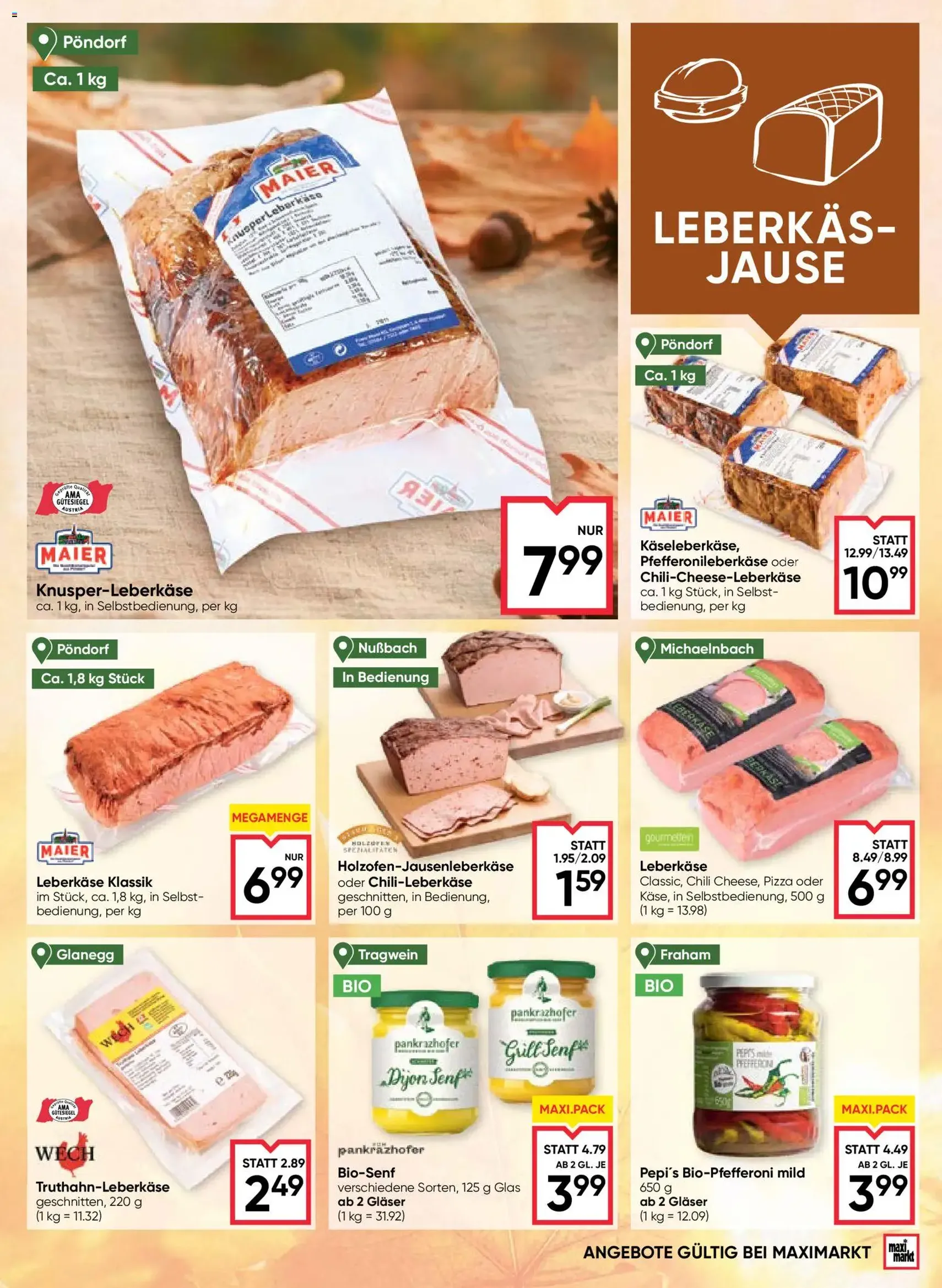 Maximarkt Flugblatt - Gültiger Prospekt ab 01.10.2026, Seite 3 von insgesamt 8