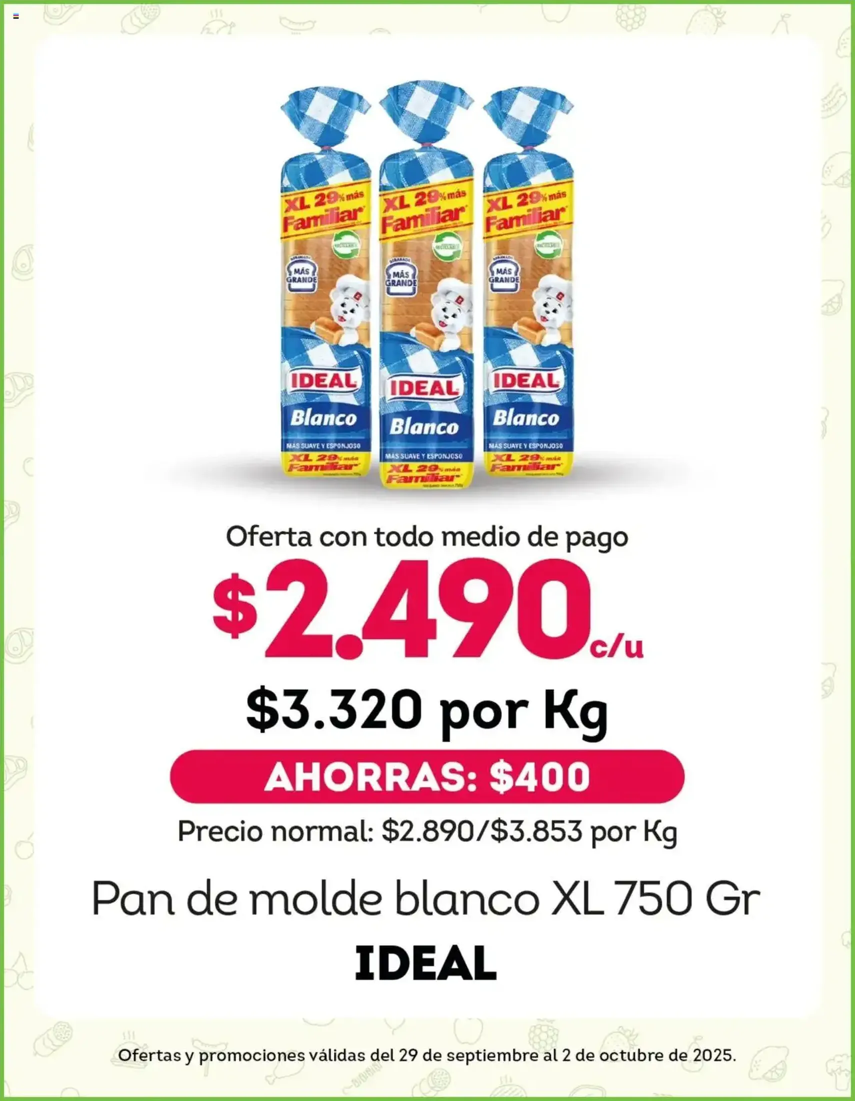 Tottus ofertas - folleto válido desde 29.09.2025 página 8 de 9