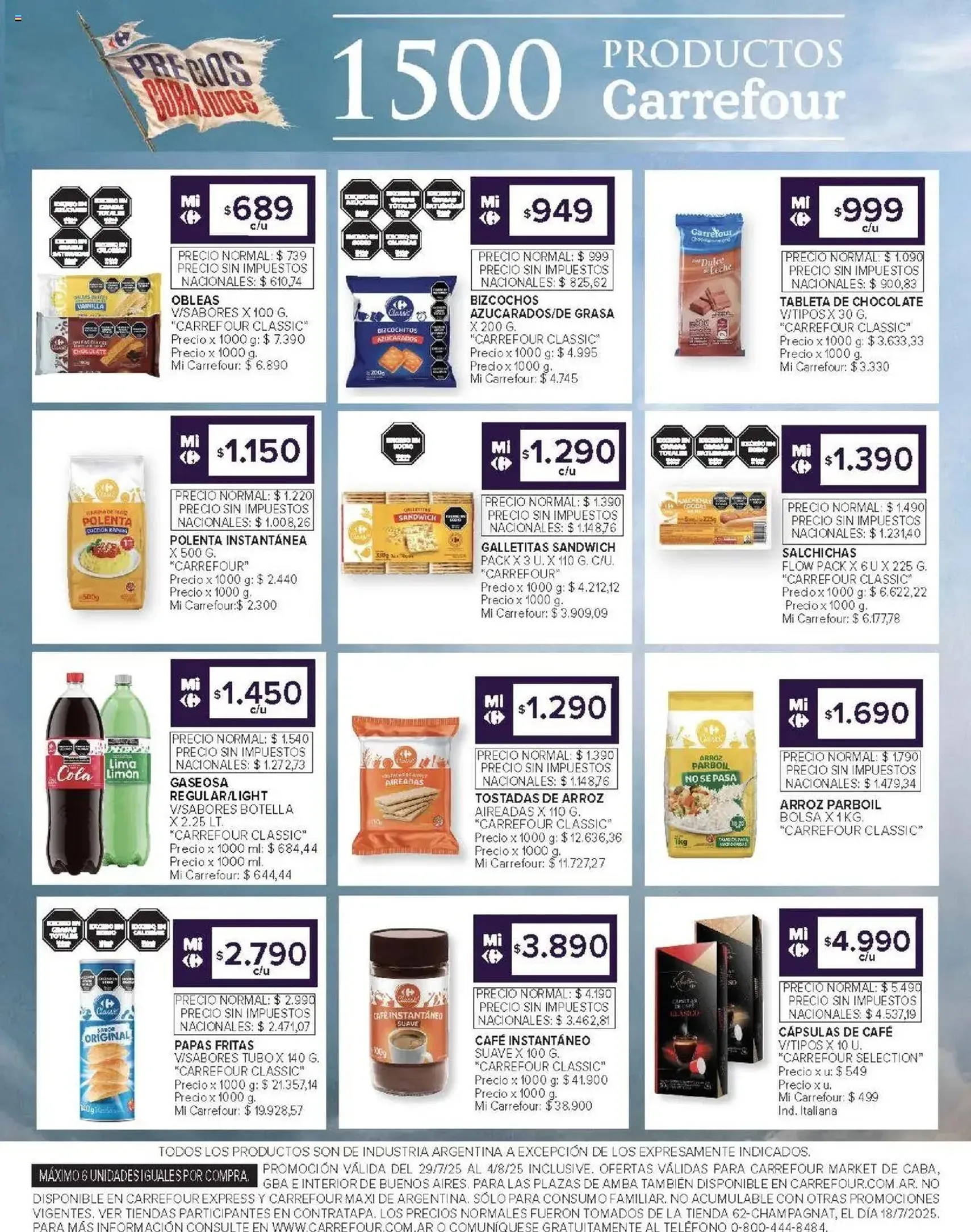 Carrefour Market catálogo - folleto válido desde 29/07/2025 página 9 de 18 Carrefour Market catálogo - folleto válido desde 29/07/2025 página 9 de 18