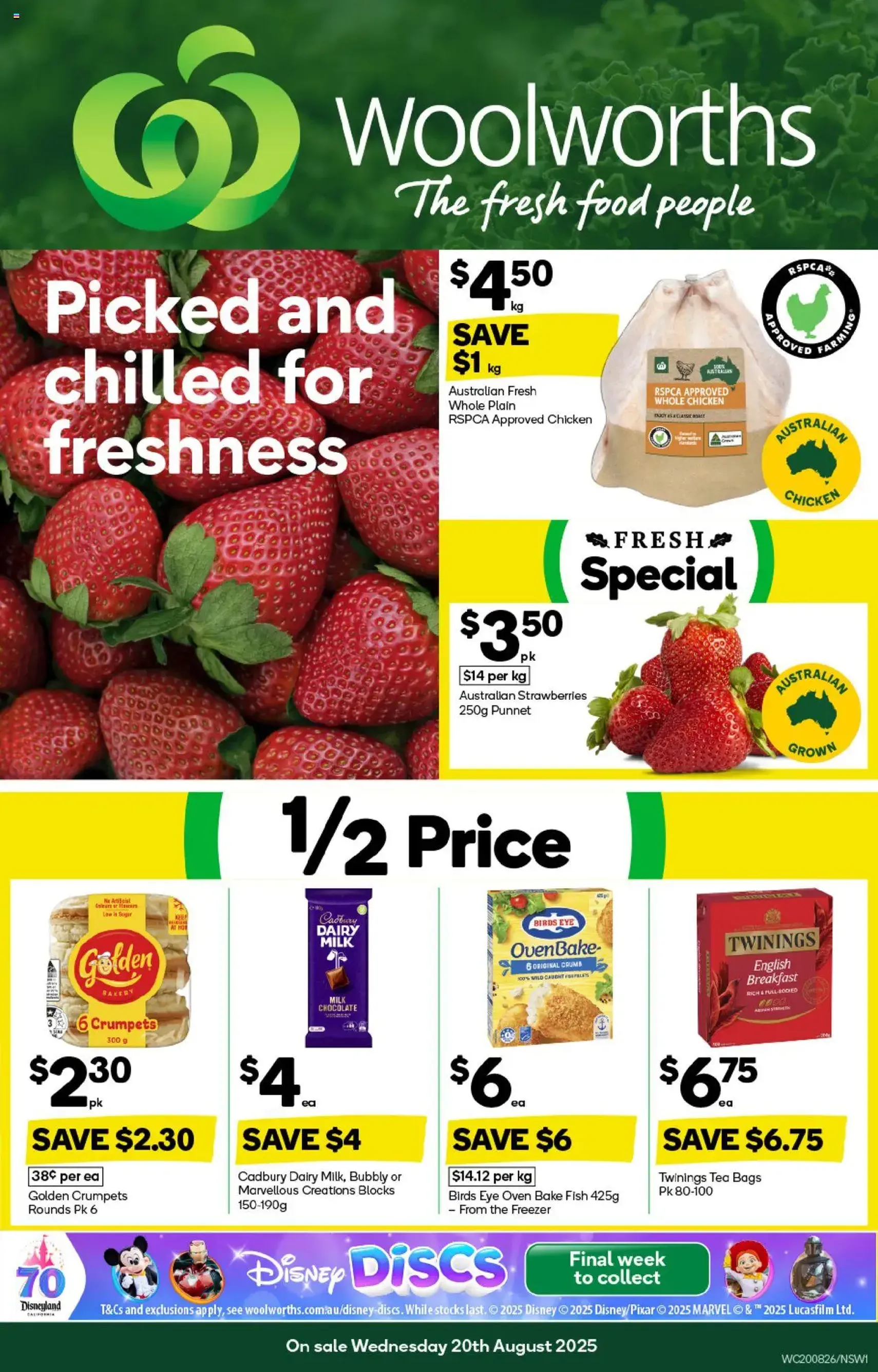 Weekly catalogue Woolworths NSW 20/08 - valid flyer from 20/08/2025, page 1 of 46 Weekly catalogue Woolworths NSW 20/08 - valid flyer from 20/08/2025, page 1 of 46