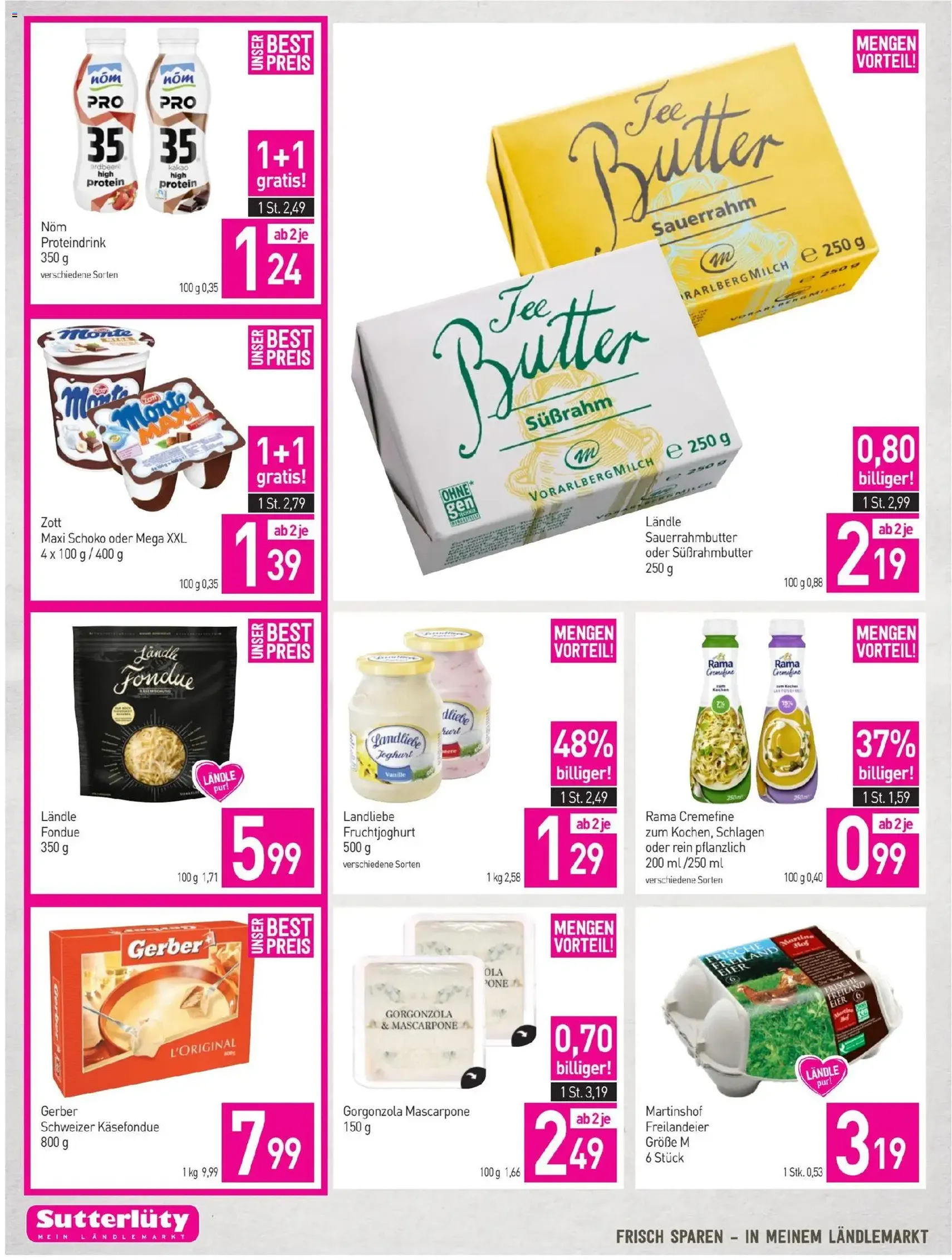 Sutterlüty Flugblatt - Gültiger Prospekt ab 13.11.2025, Seite 6 von insgesamt 20