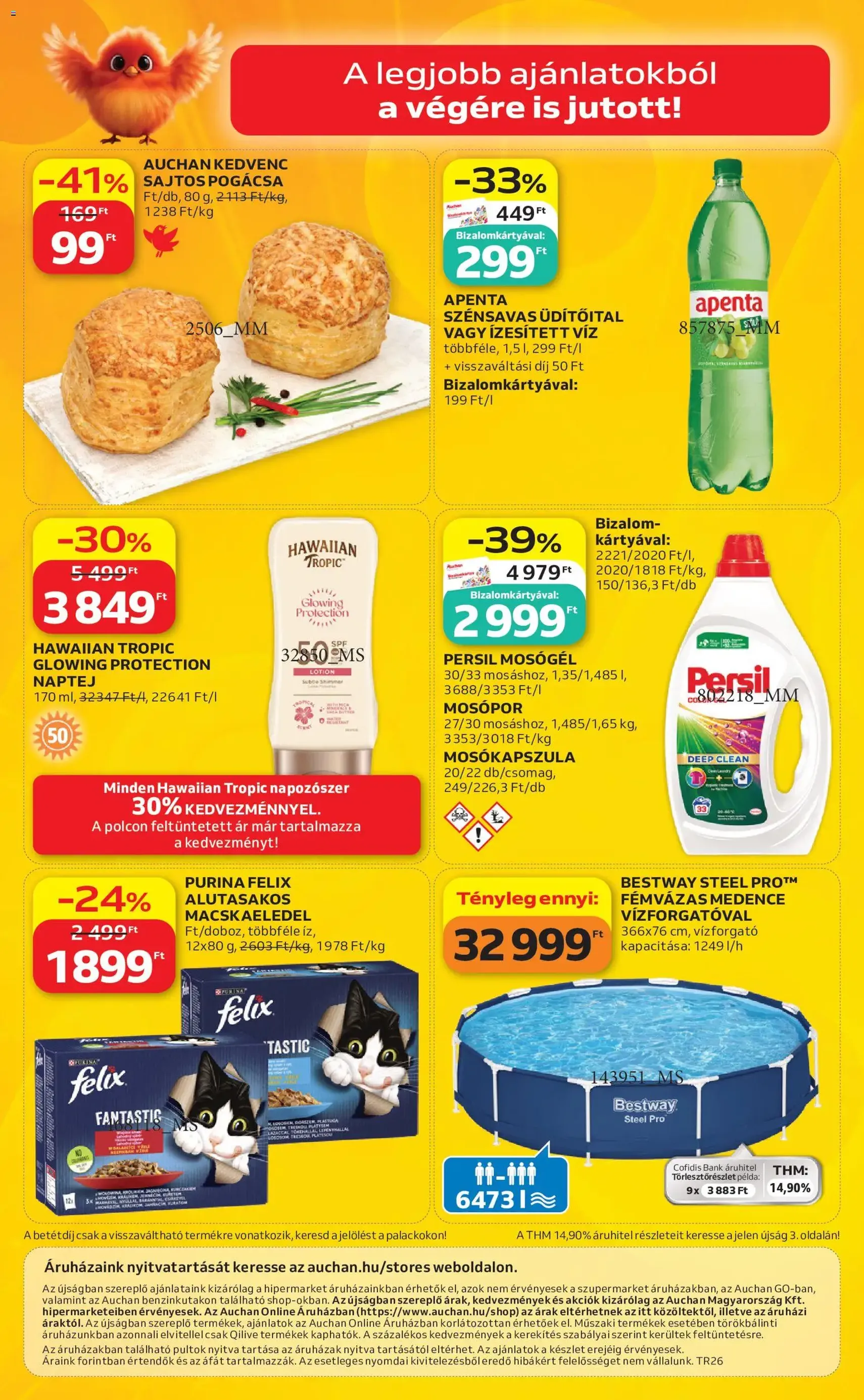 Auchan akciós újság - 2026.06.25. érvényes szórólap 38 oldal 38 oldalból