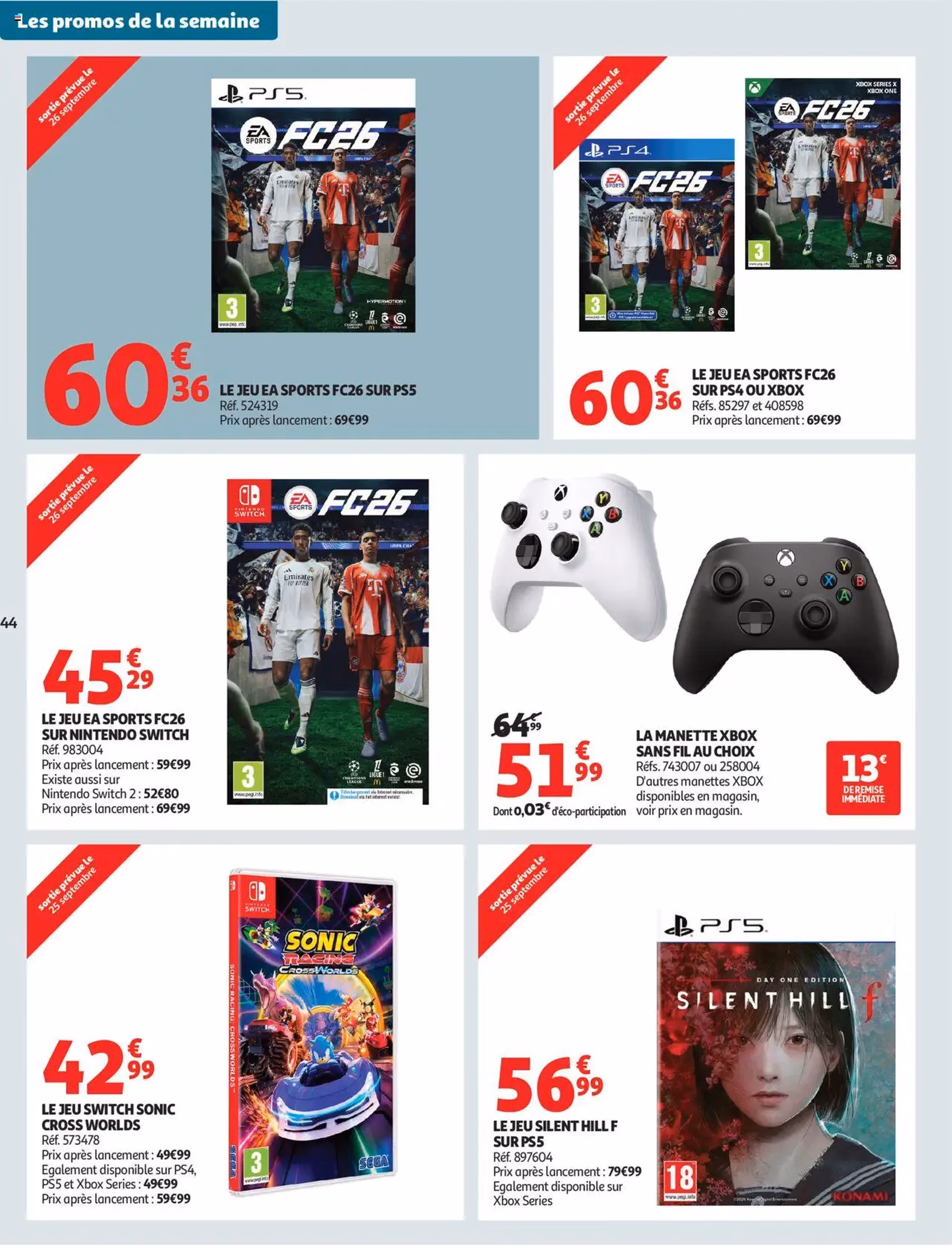 Auchan prospectus - brochure valable à partir du 23/09/2025, page 44 sur 50