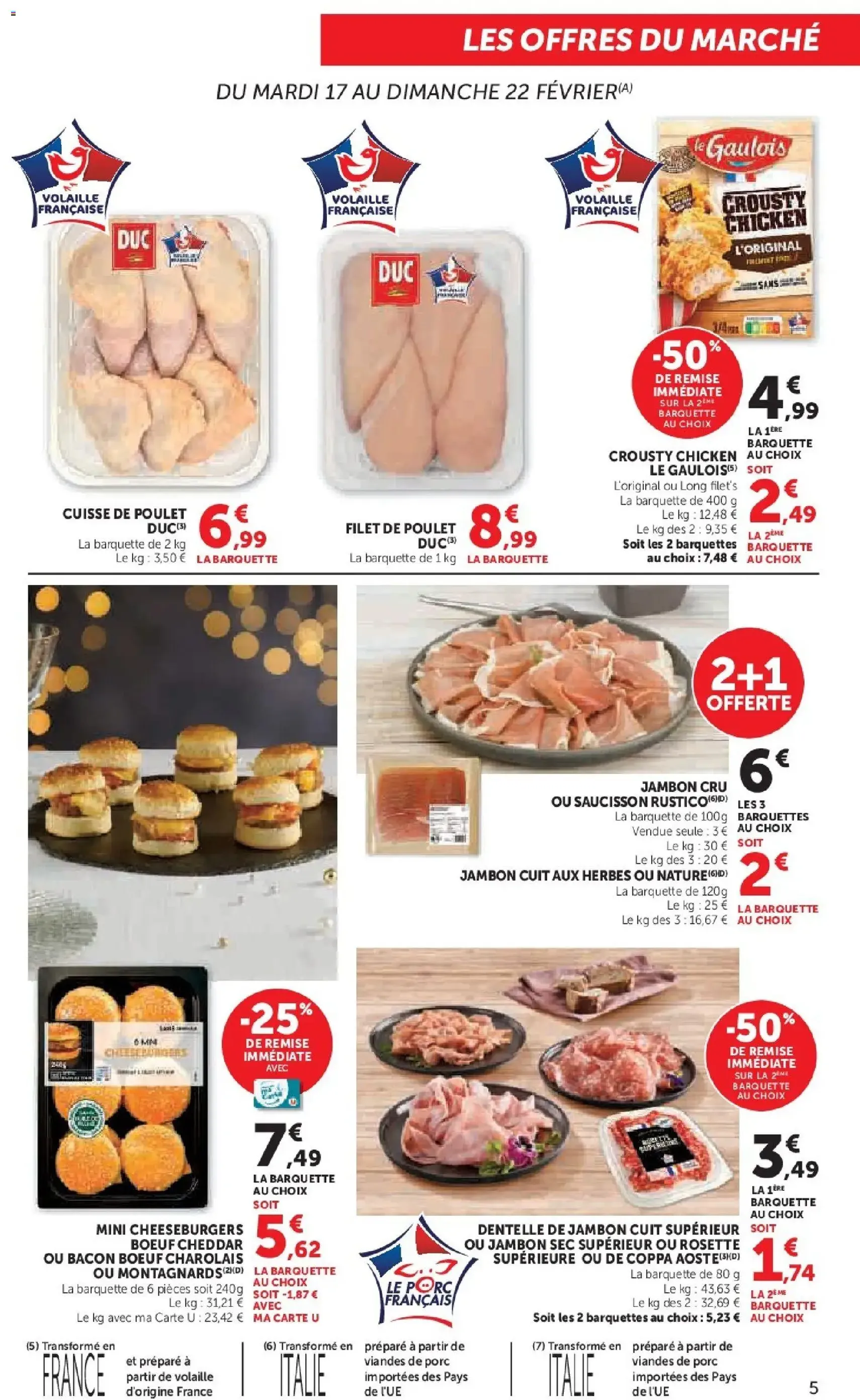 U Express Prospectus - brochure valable à partir du 17/02/2026, page 5 sur 18