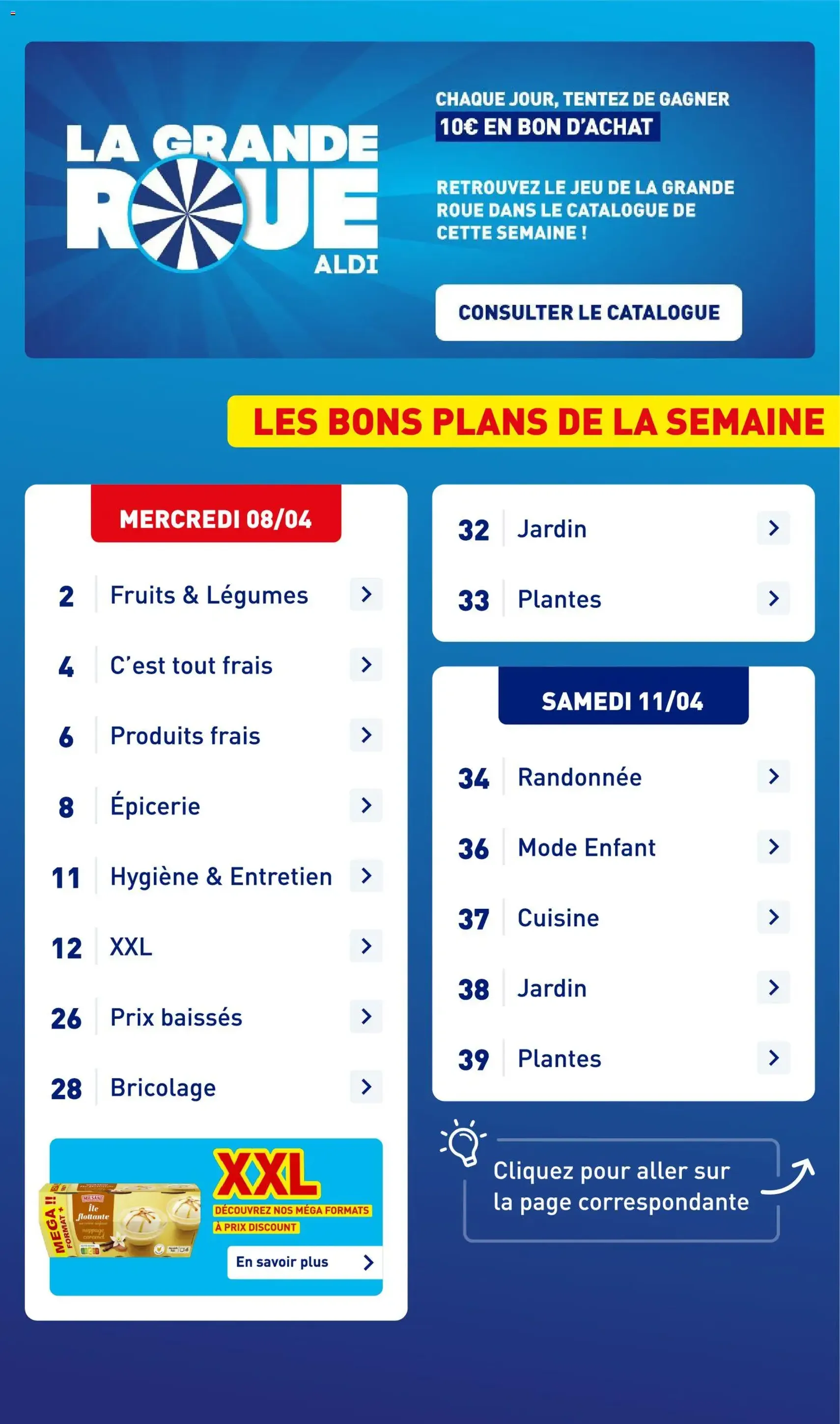 Aldi - Catalogue de la semaine 15 - brochure valable à partir du 08/04/2026, page 3 sur 45