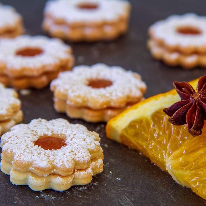 Marmeladen Plätzchen - Super einfaches und schnelles Rezept