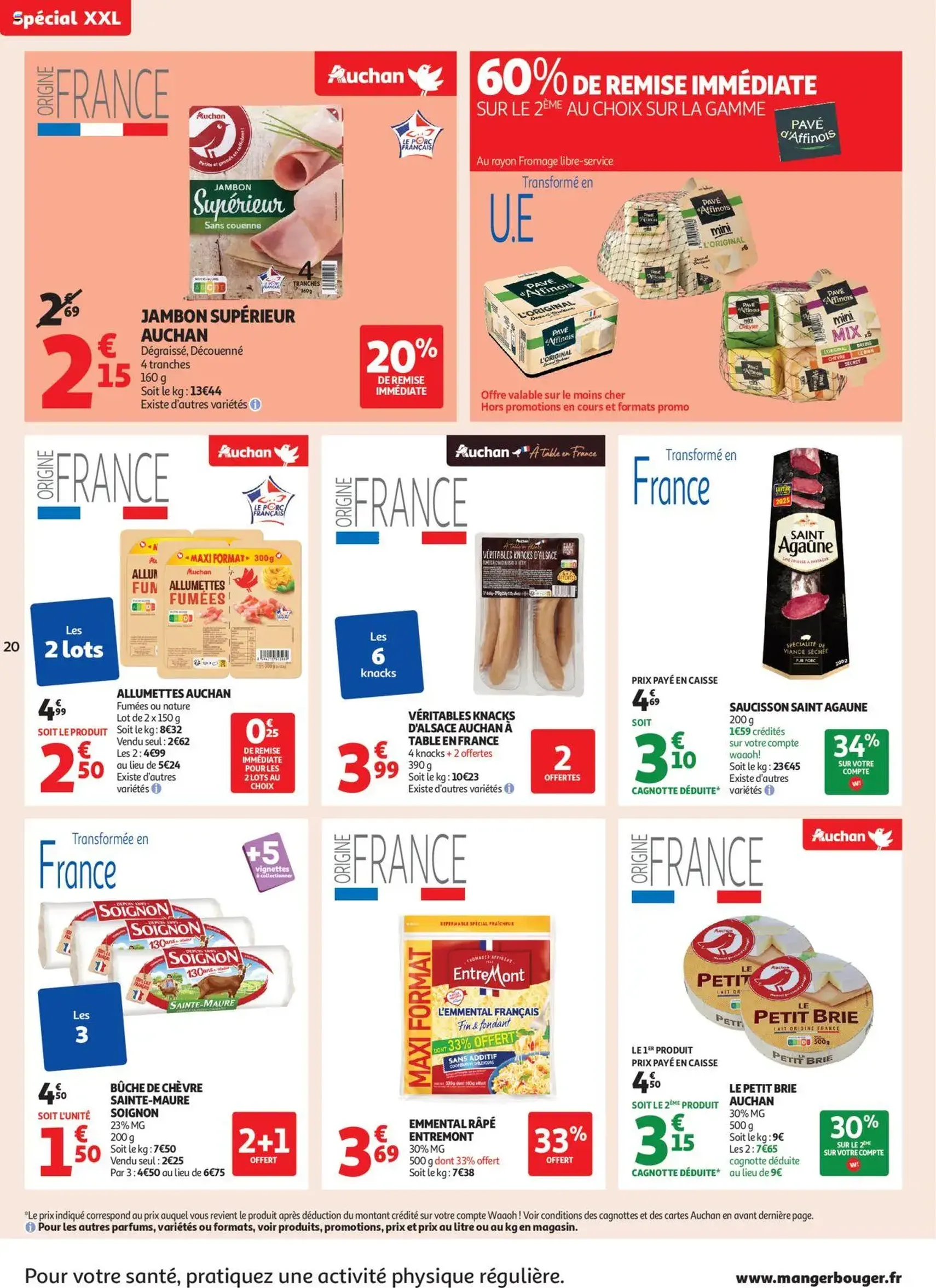 Auchan prospectus - brochure valable à partir du 19/08/2025, page 20 sur 46 Auchan prospectus - brochure valable à partir du 19/08/2025, page 20 sur 46