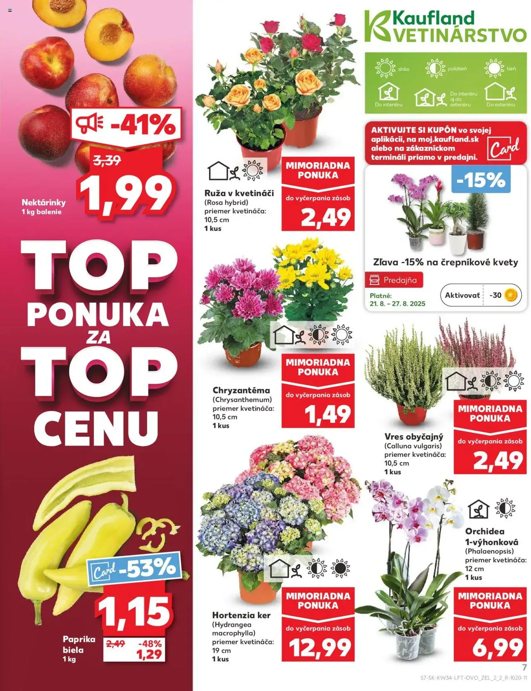 Kaufland SK Bratislava-Devínska Nová Ves - 2025.08.21. érvényes szórólap 7 oldal 78 oldalból