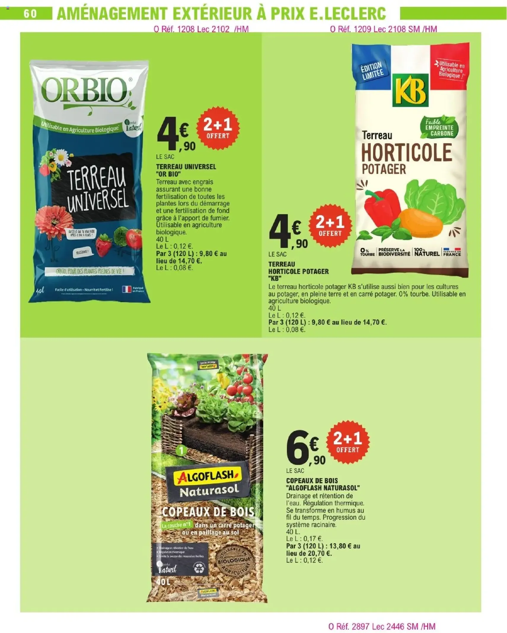 E.Leclerc catalogue de la semaine 13 - brochure valable à partir du 24/03/2026, page 60 sur 63