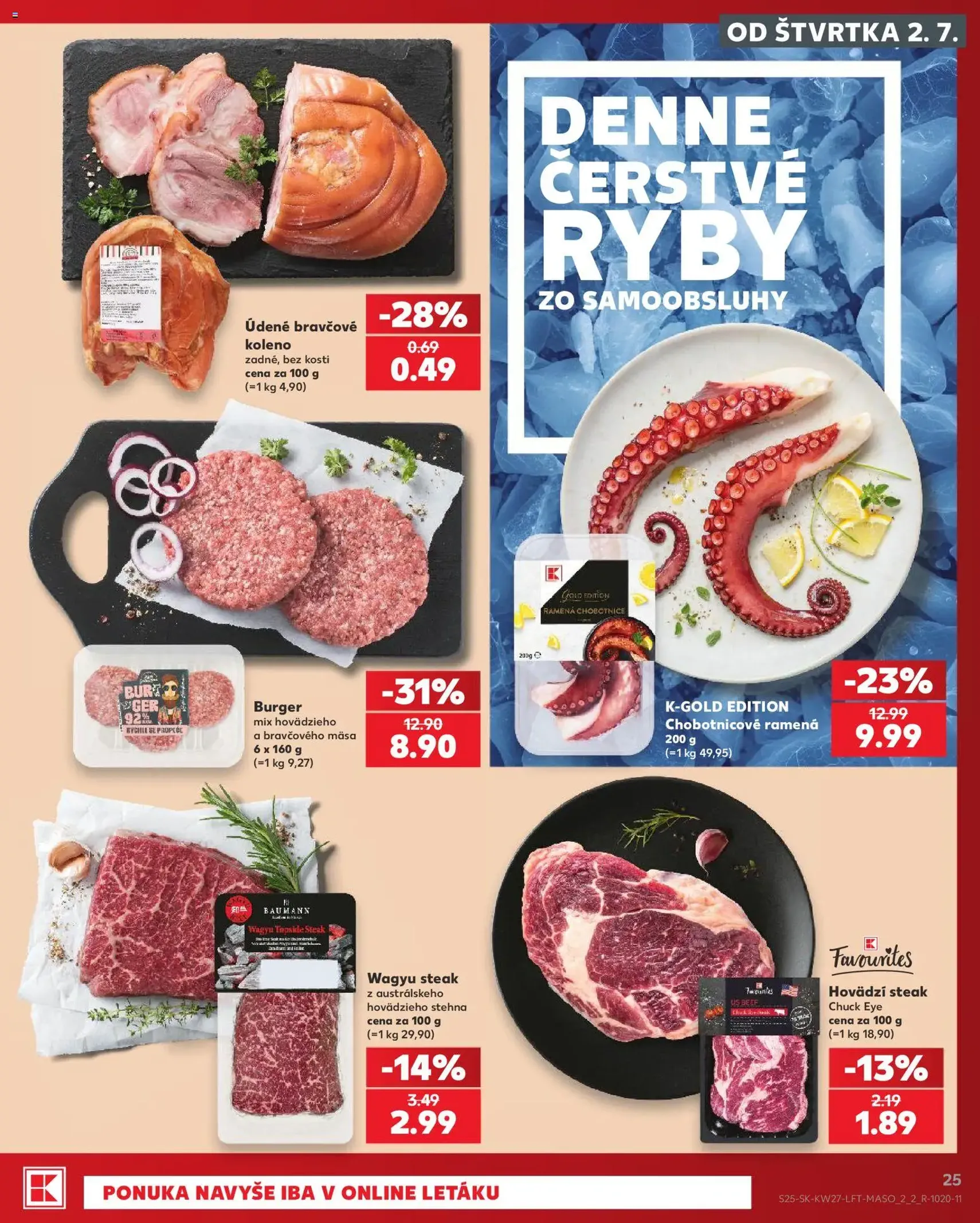 Kaufland SK akciós újság - 2026.07.02. érvényes szórólap 25 oldal 80 oldalból