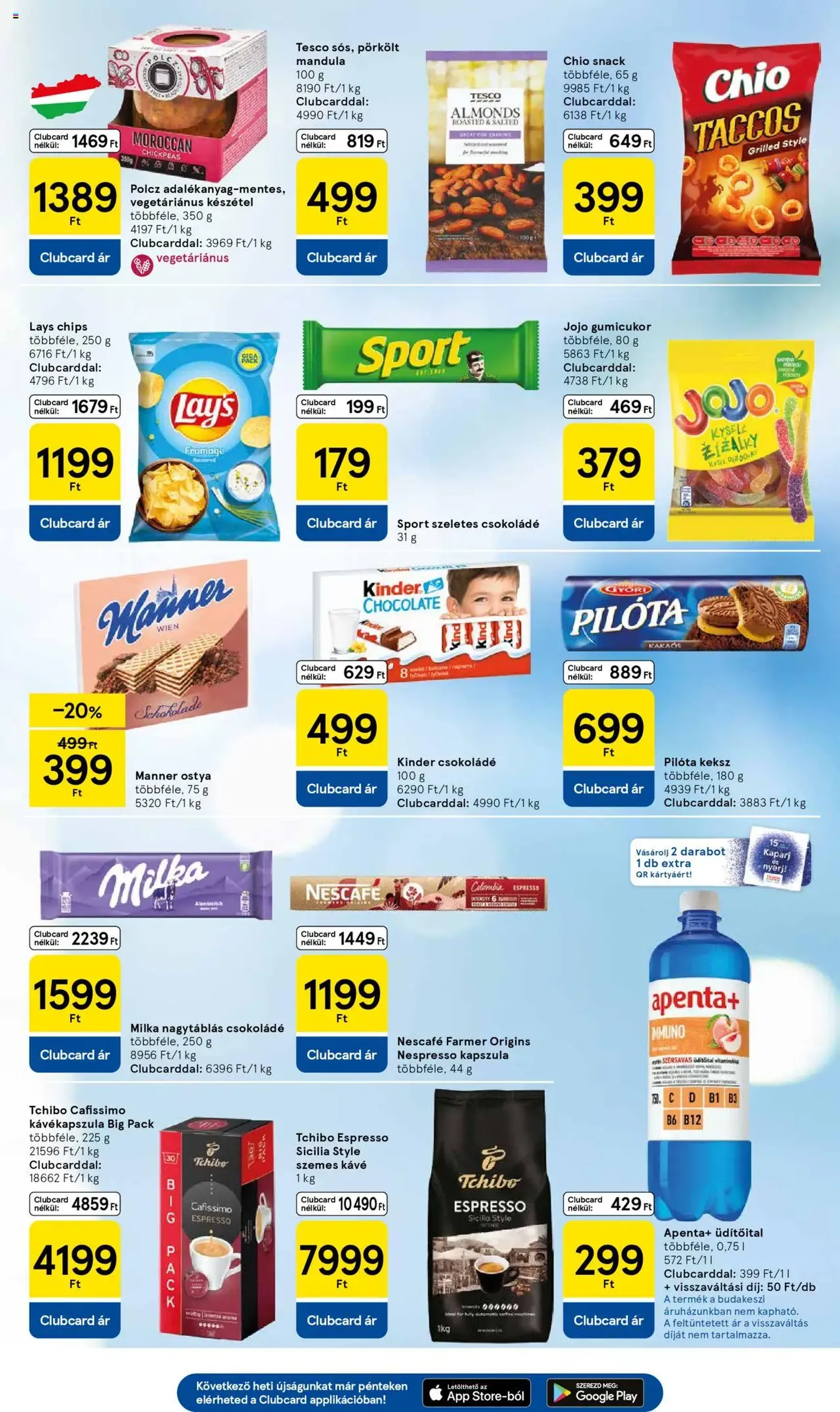 Tesco Szupermarket - Akciós újság - 2025.09.04. érvényes szórólap 5 oldal 32 oldalból Tesco Szupermarket - Akciós újság - 2025.09.04. érvényes szórólap 5 oldal 32 oldalból