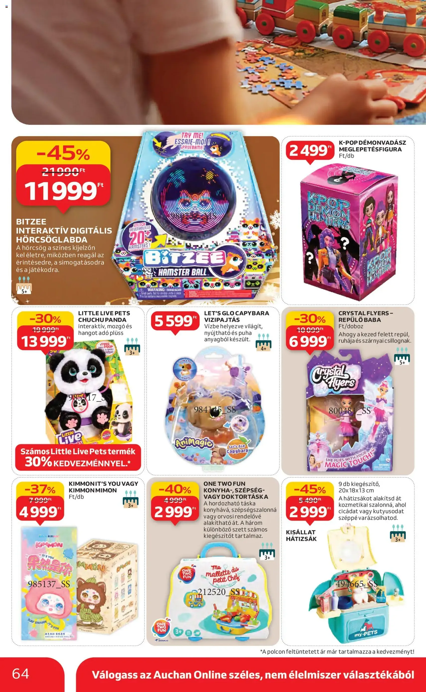 Auchan Akciós újság - 2025.12.11. érvényes szórólap 64 oldal 76 oldalból