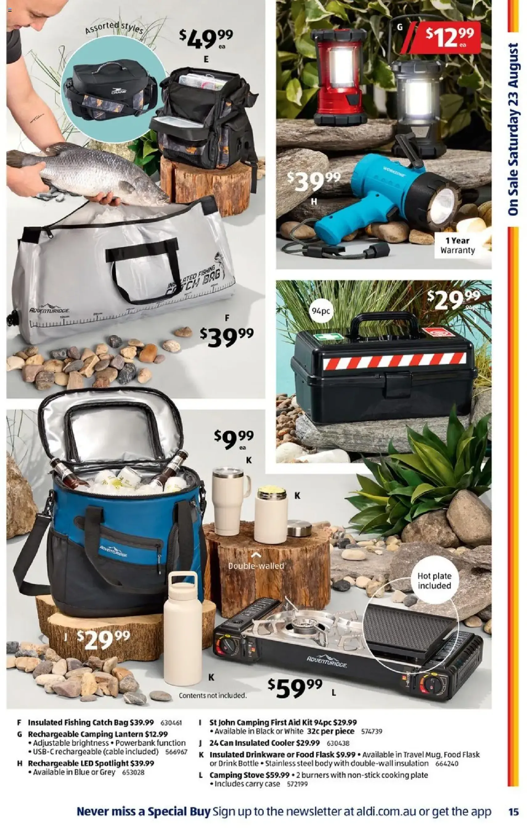 Catalogue Aldi - valid flyer from 20/08/2025, page 15 of 24 Catalogue Aldi - valid flyer from 20/08/2025, page 15 of 24