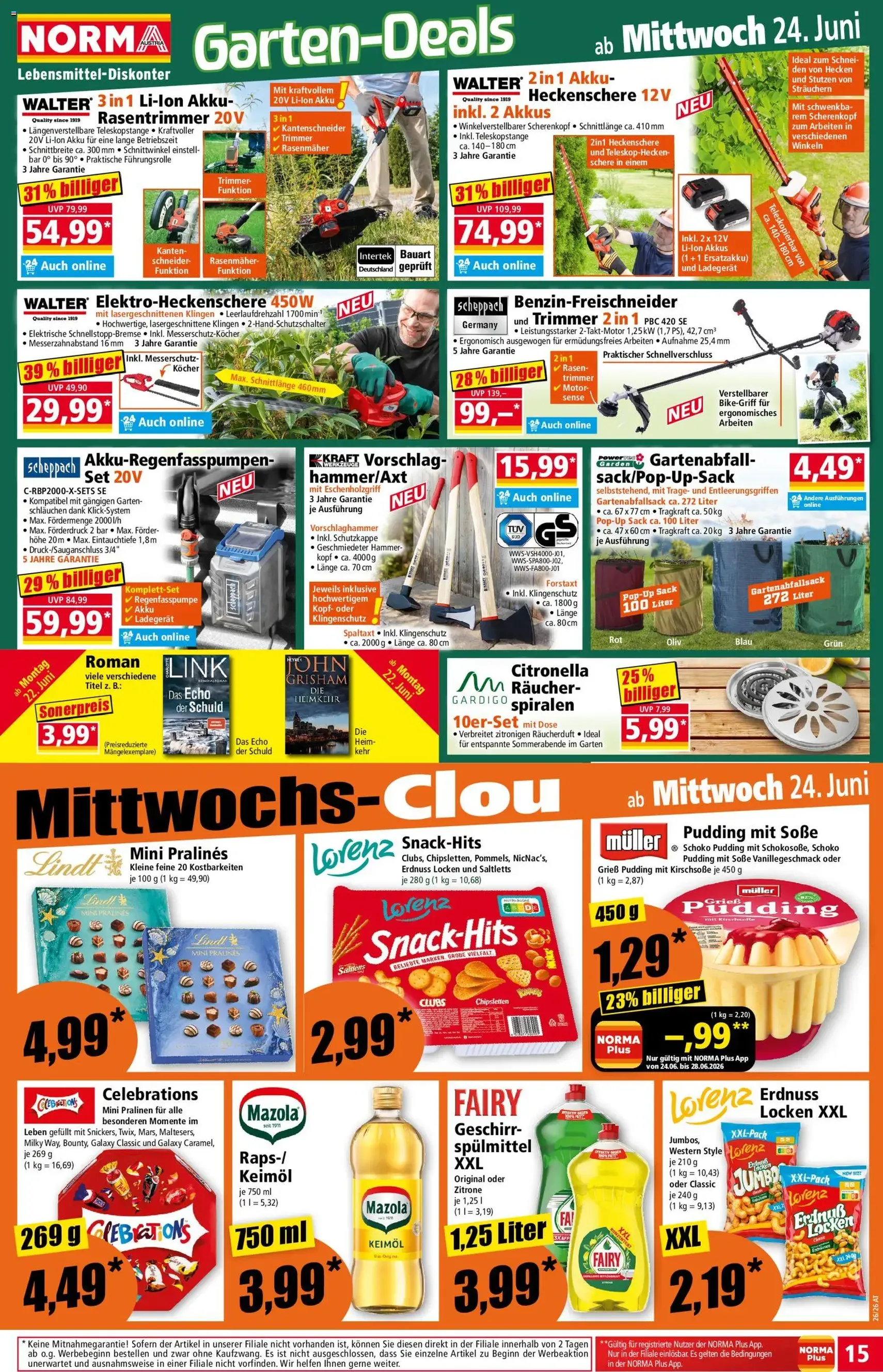Norma Flugblatt - Gültiger Prospekt ab 22.06.2026, Seite 15 von insgesamt 21