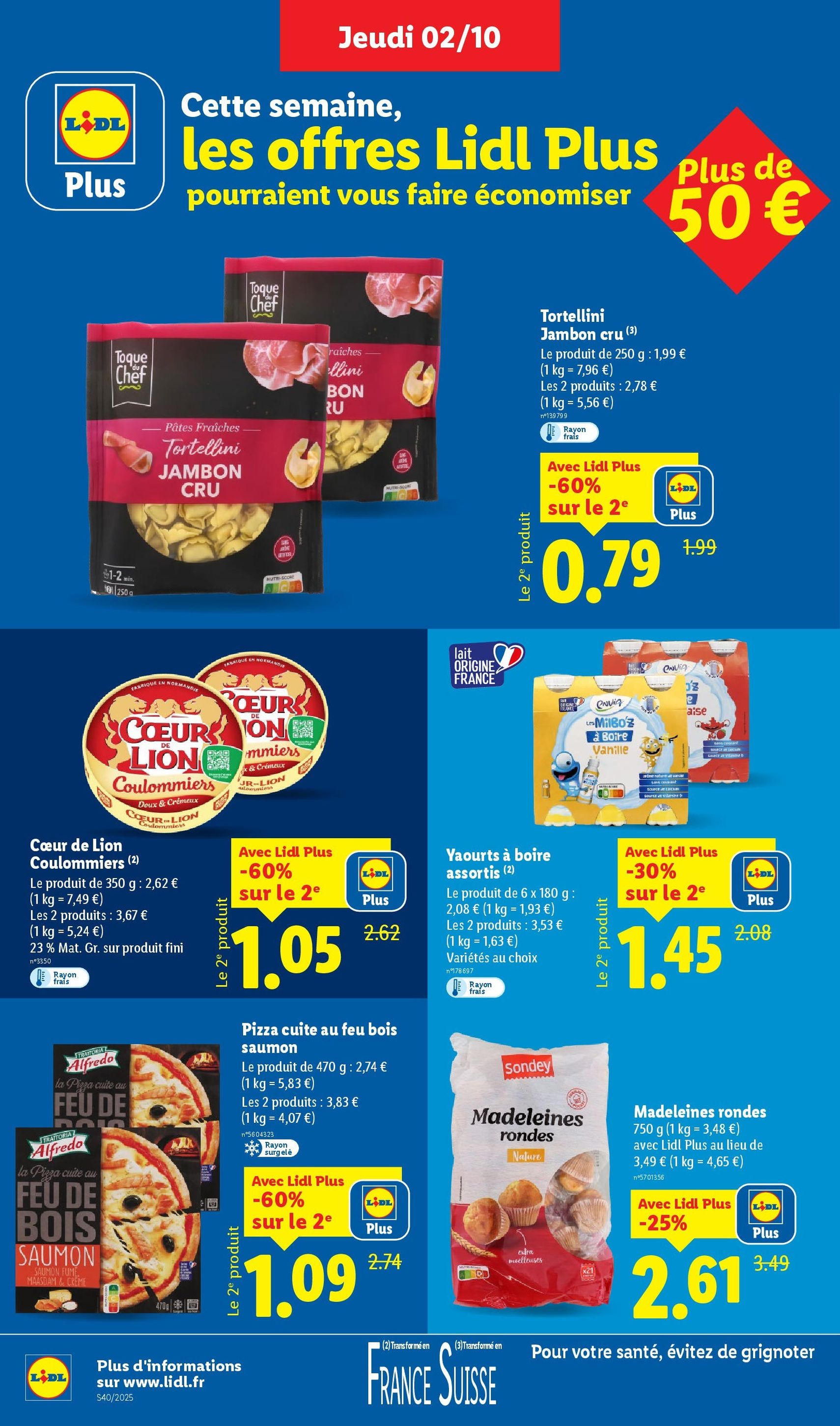 LIDL catalogue semaine 40 - brochure valable à partir du 02/10/2025, page 10 sur 76 LIDL catalogue semaine 40 - brochure valable à partir du 02/10/2025, page 10 sur 76