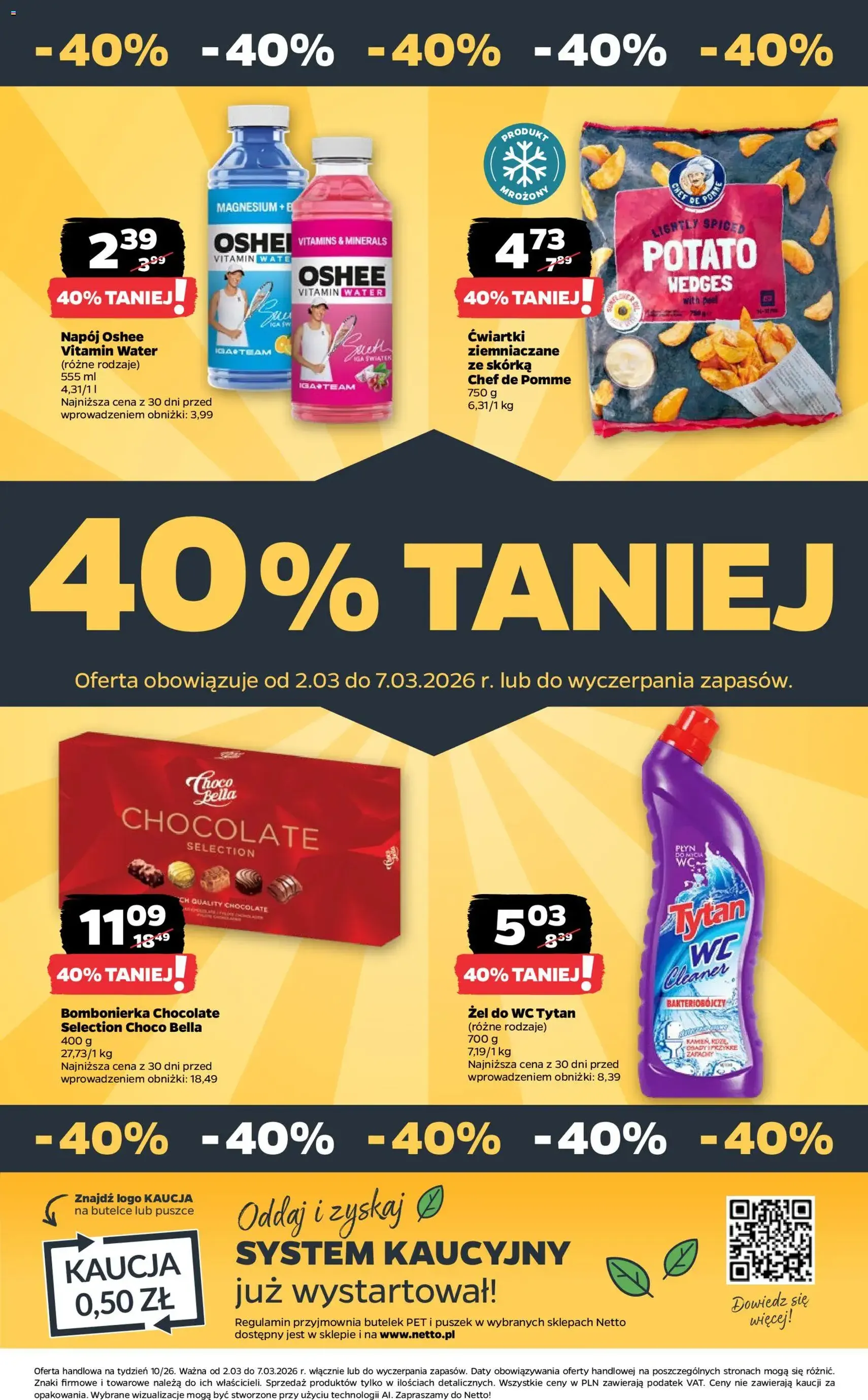 Netto gazetka od poniedziałku spożywcza - ważny gazetka od 02.03.2026 strona 32 z 33