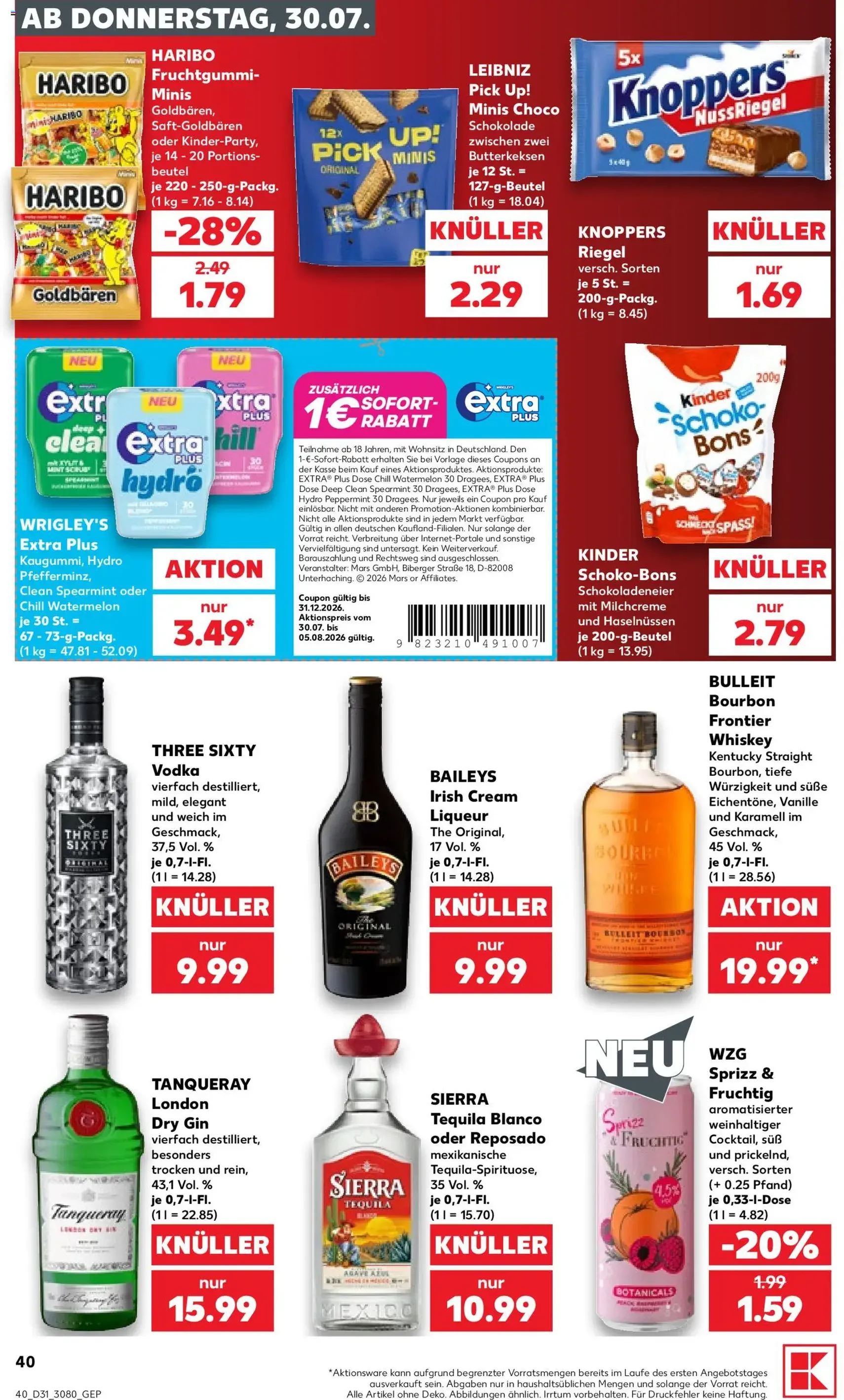 Kaufland DE -DE Folder - geldige folder vanaf 30-07-2026 pagina 40 van 66