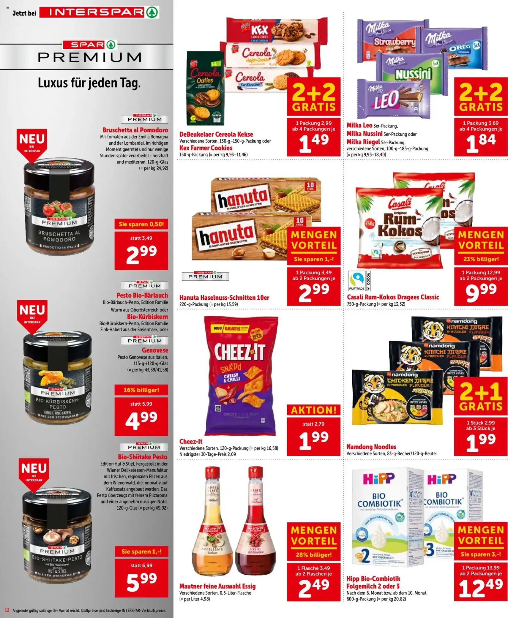 Interspar - Flugblatt - Gültiger Prospekt ab 13.08.2026, Seite 12 von insgesamt 20
