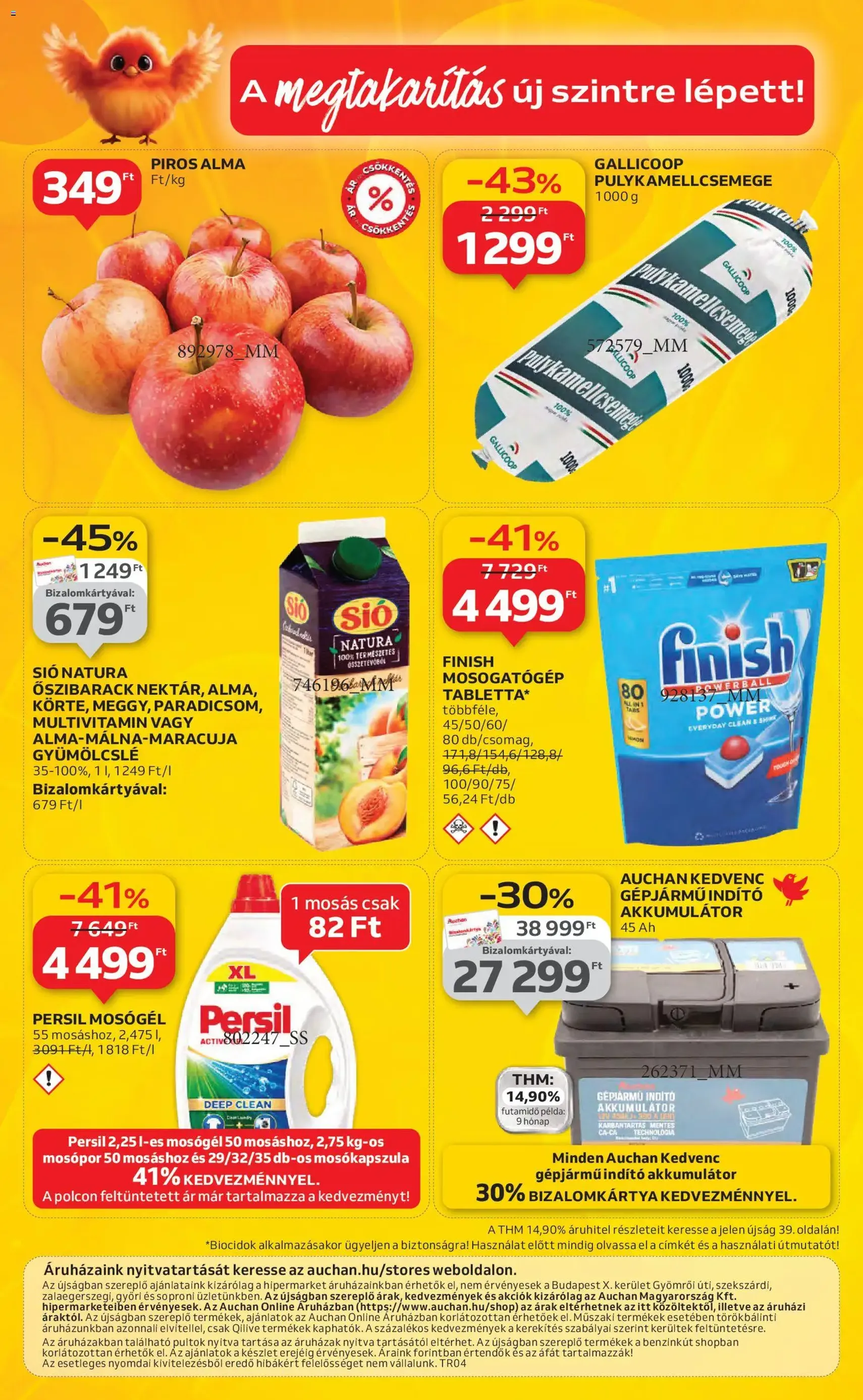 Auchan Akciós újság - 2026.01.22. érvényes szórólap 44 oldal 44 oldalból