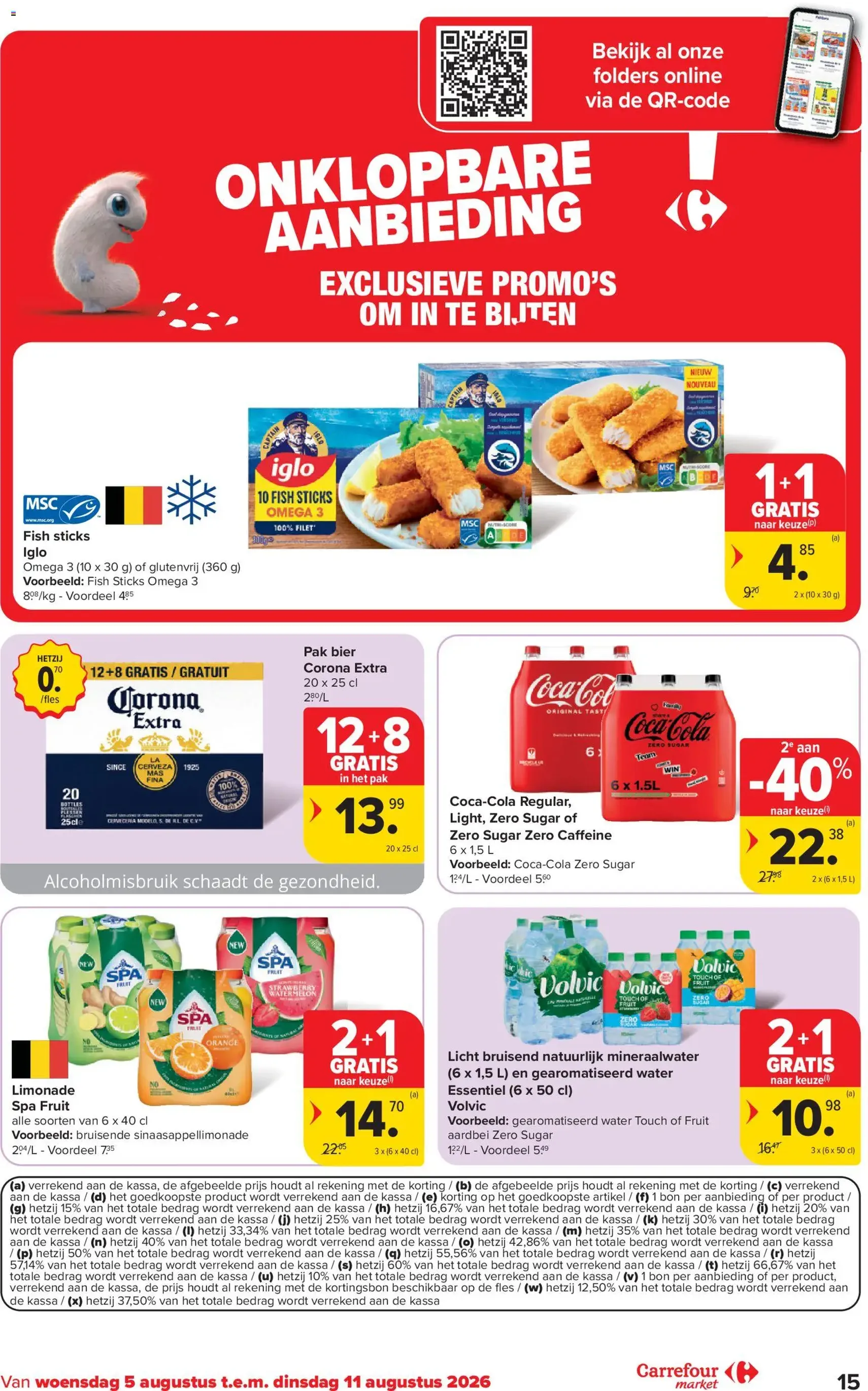 Carrefour market folder week 32 - geldige folder vanaf 05/08/2026 pagina 15 van 16
