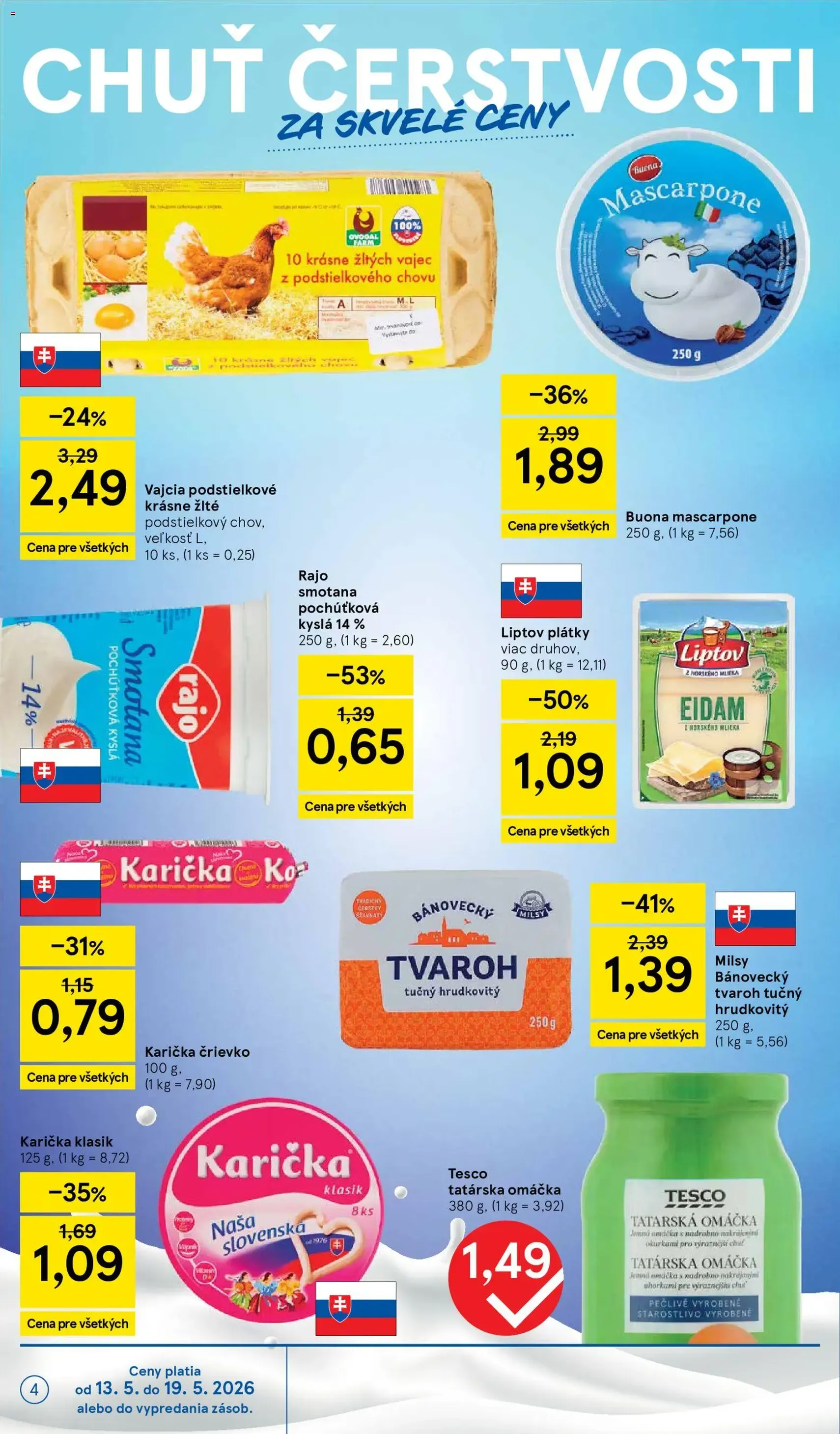 Tesco Hypermarket - leták - platný leták od 13.05.2026 strana 4 z 51