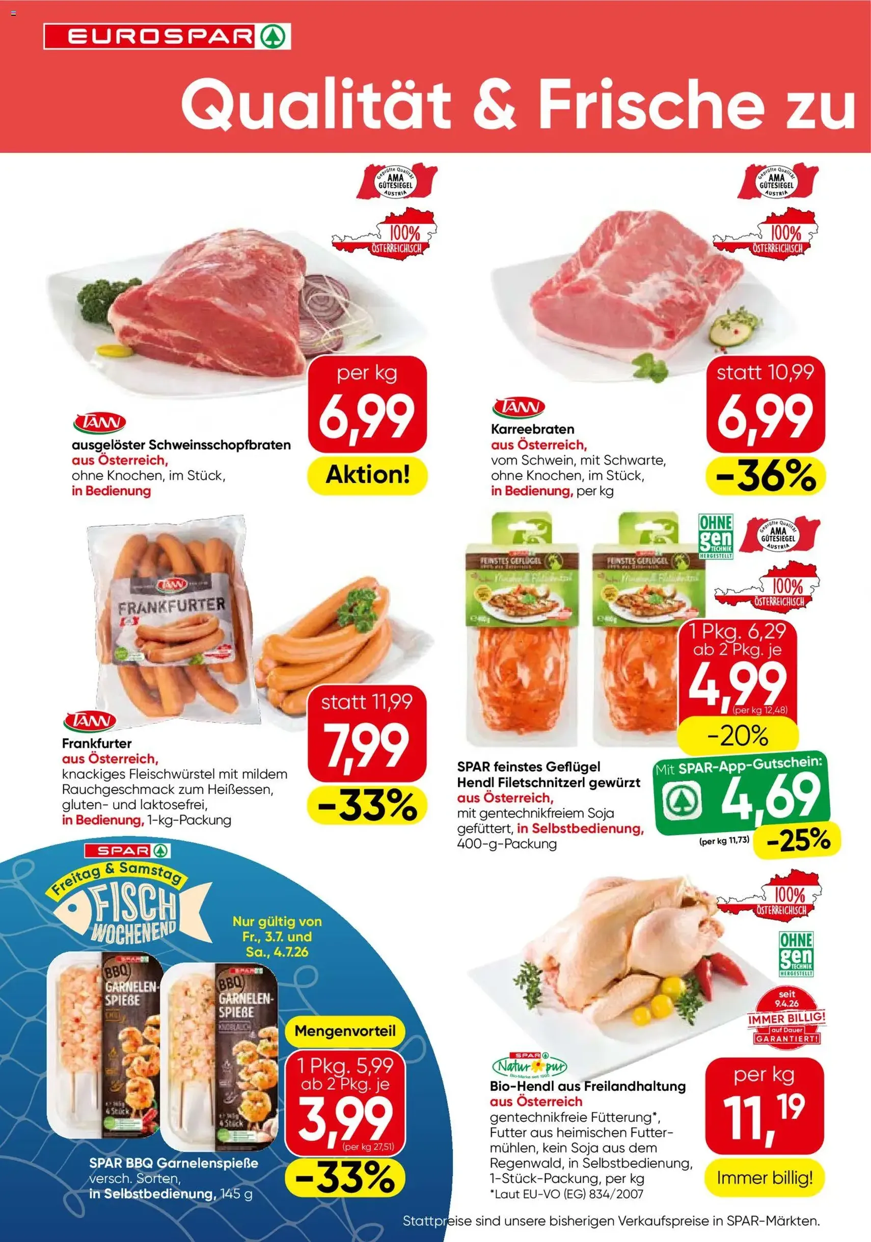 Eurospar Flugblatt - Gültiger Prospekt ab 01.07.2026, Seite 2 von insgesamt 16