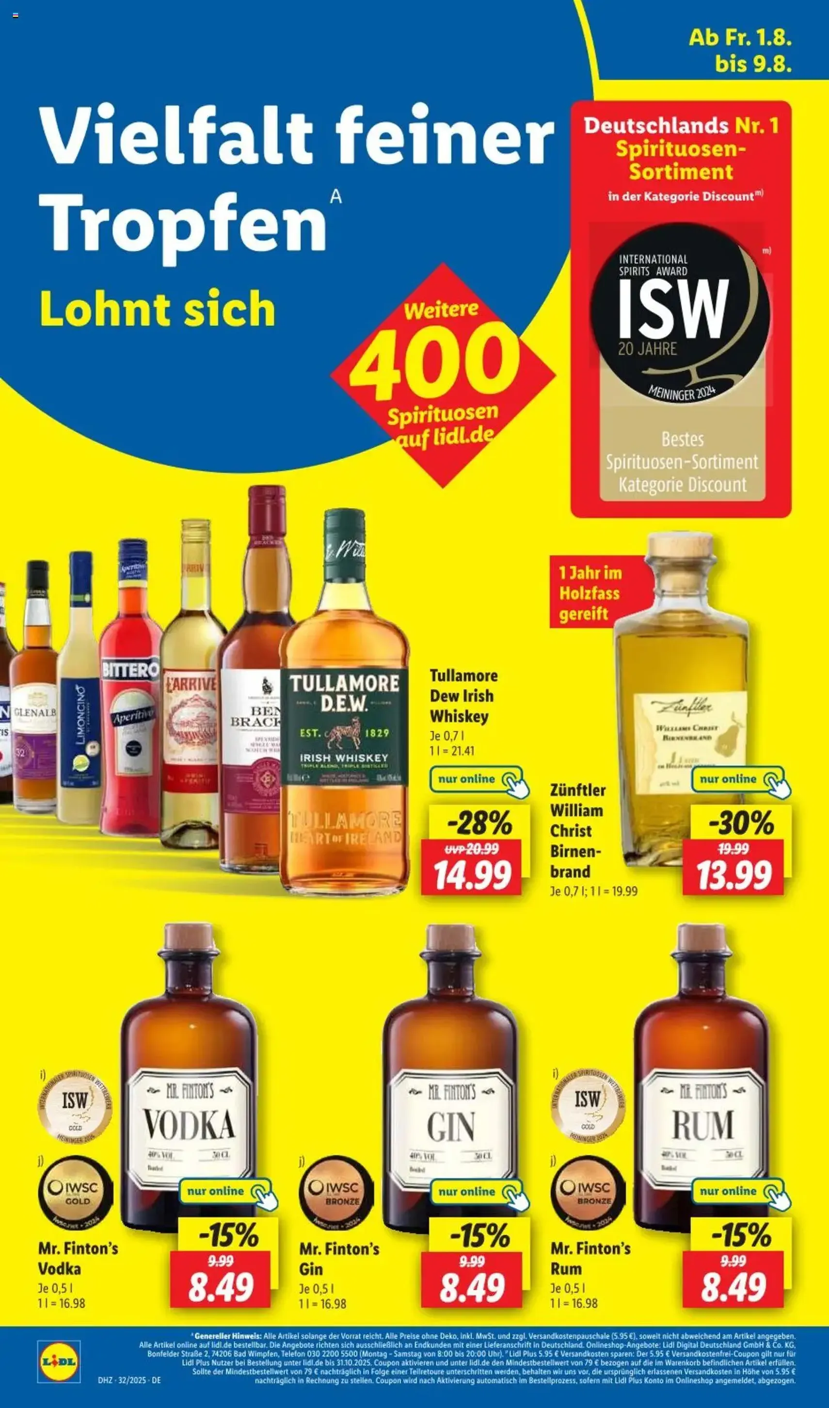 Lidl Prospekt - Gültiger Prospekt ab 04.08.2025, Seite 50 von insgesamt 62