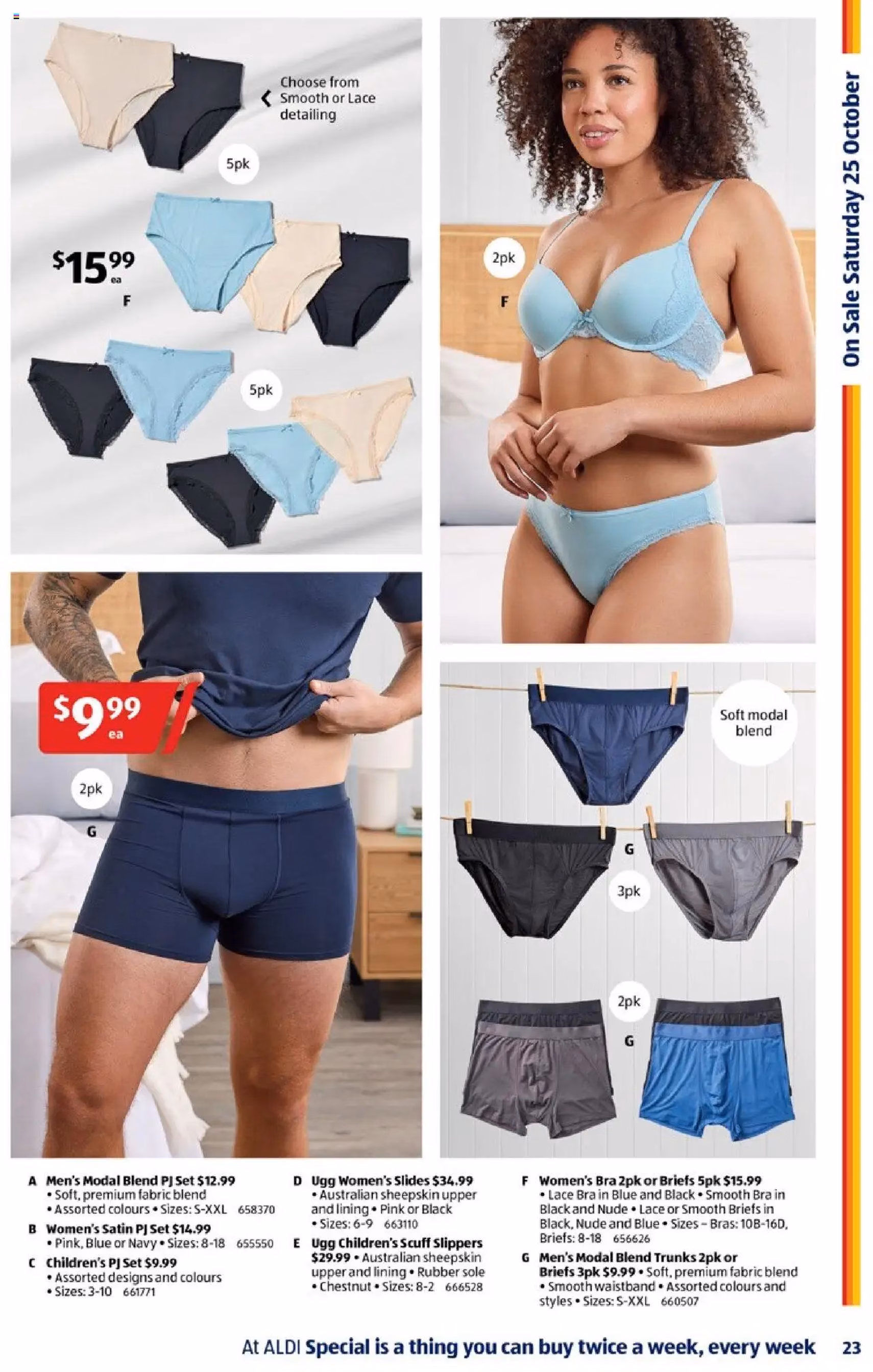 Catalogue Aldi - valid flyer from 22/10/2025, page 23 of 38 Catalogue Aldi - valid flyer from 22/10/2025, page 23 of 38