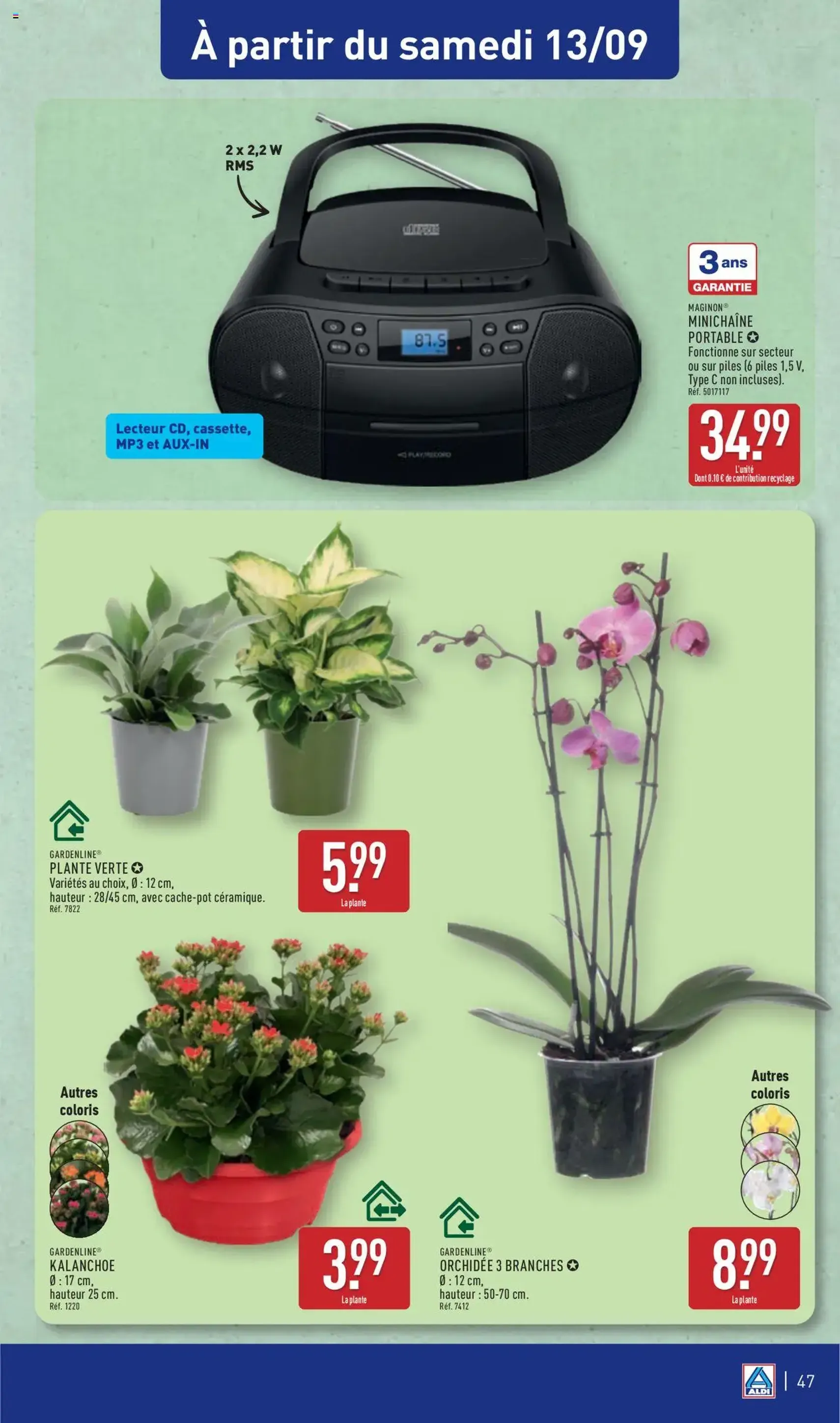 Aldi catalogue semaine 37 - brochure valable à partir du 09/09/2025, page 50 sur 52 Aldi catalogue semaine 37 - brochure valable à partir du 09/09/2025, page 50 sur 52