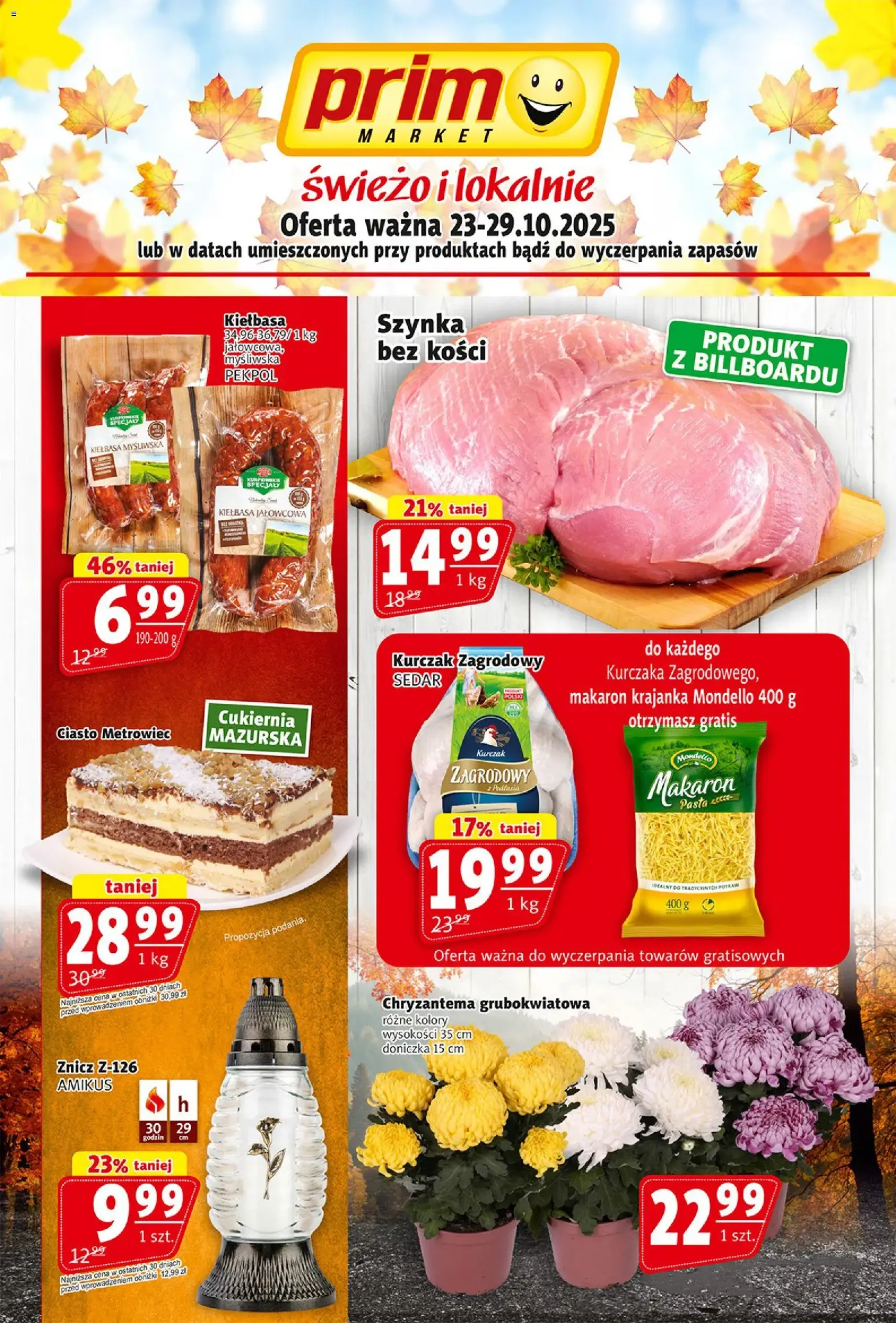 Prim Market Gazetka - ważny gazetka od 23.10.2025 strona 1 z 16 Prim Market Gazetka - ważny gazetka od 23.10.2025 strona 1 z 16