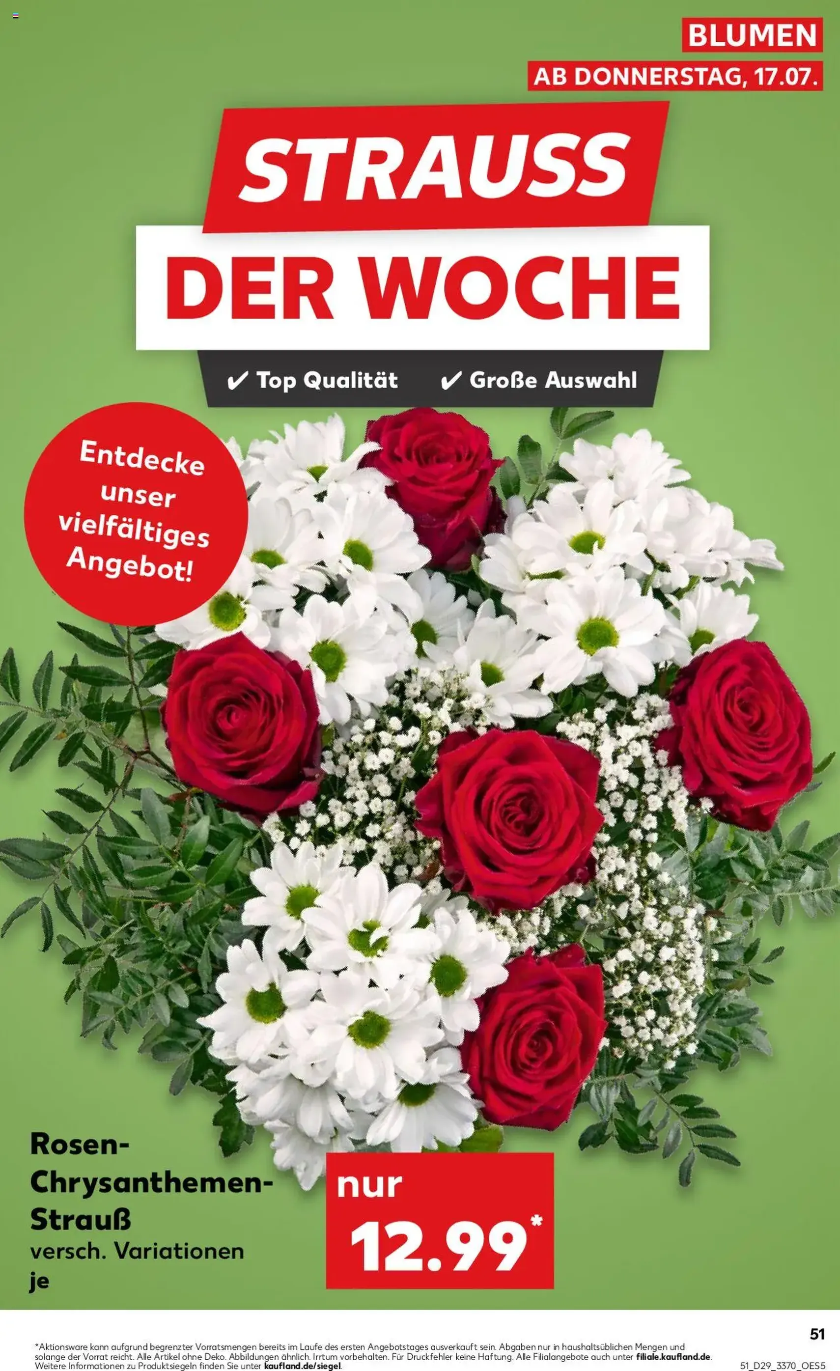 Kaufland Prospekt - Gültiger Prospekt ab 17.07.2025, Seite 51 von insgesamt 54 Kaufland Prospekt - Gültiger Prospekt ab 17.07.2025, Seite 51 von insgesamt 54