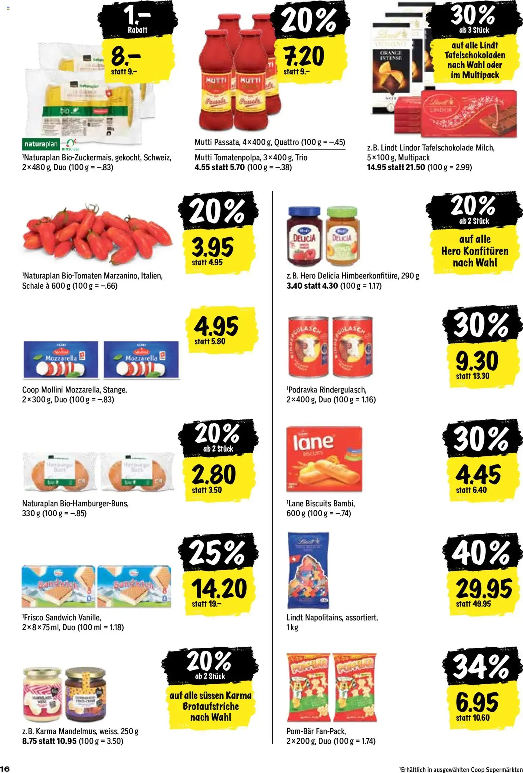 Coop aktionen - Gültiger Prospekt ab 07.05.2026, Seite 16 von insgesamt 24