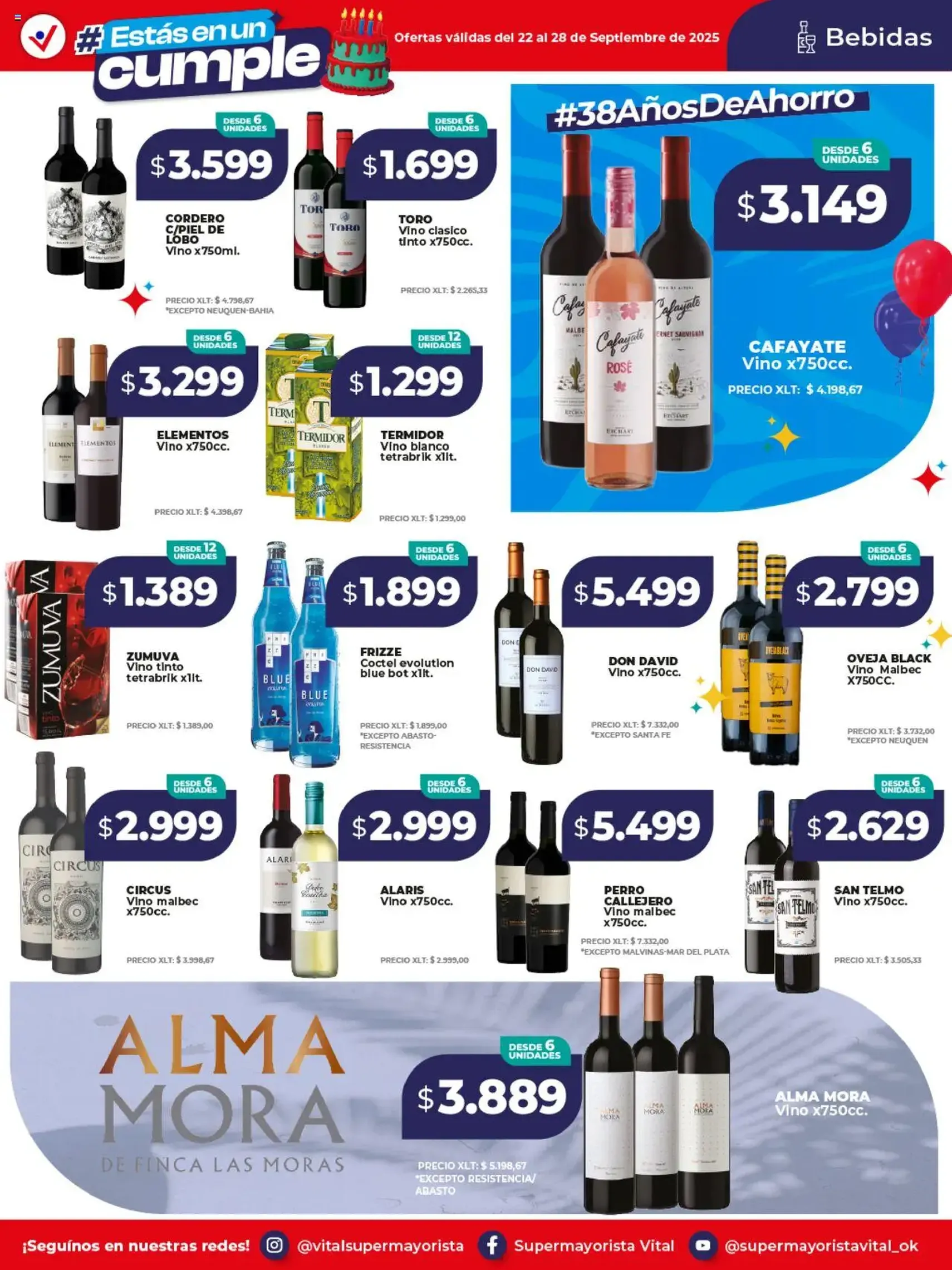 Vital ofertas - folleto válido desde 22/09/2025 página 18 de 21