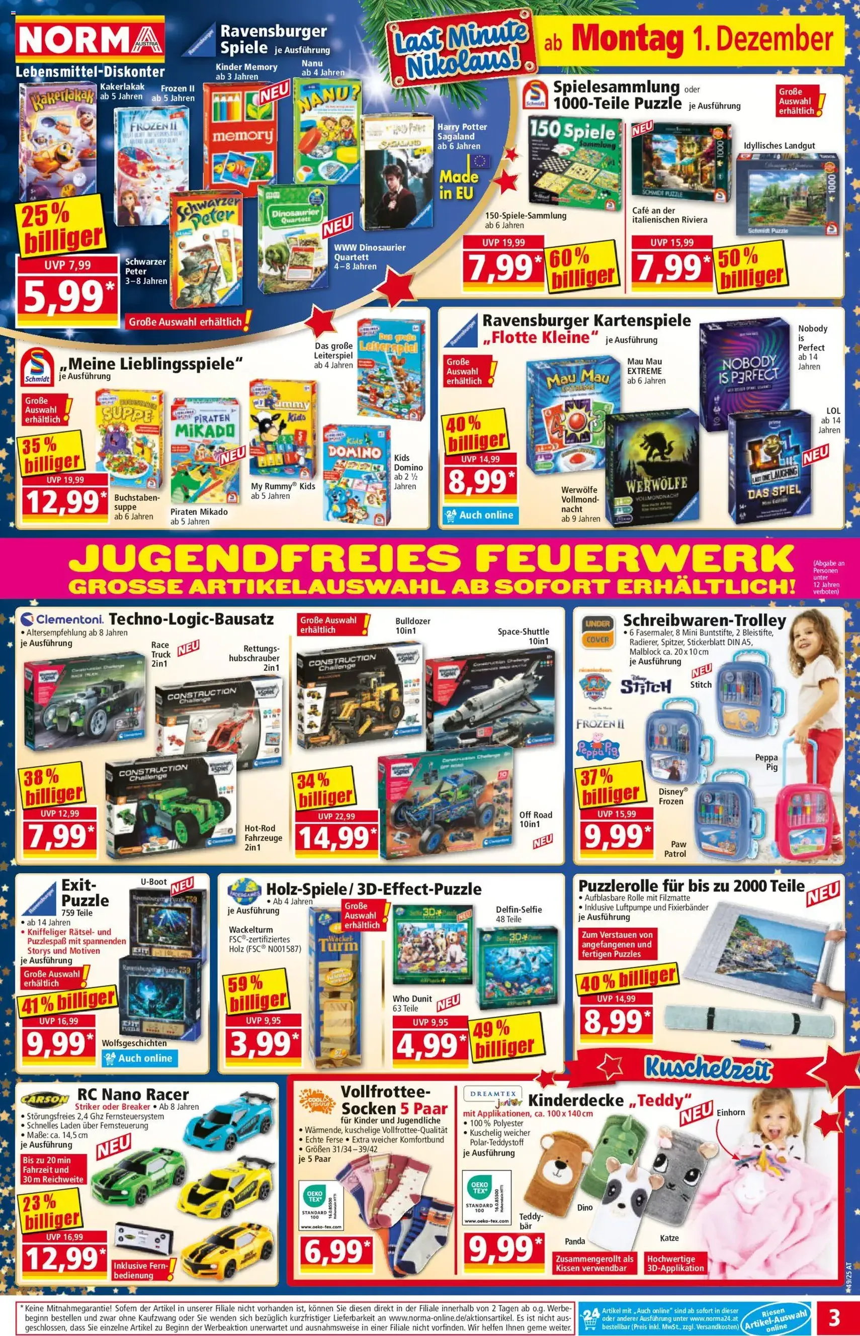 Norma Flugblatt - Gültiger Prospekt ab 01.12.2025, Seite 3 von insgesamt 22