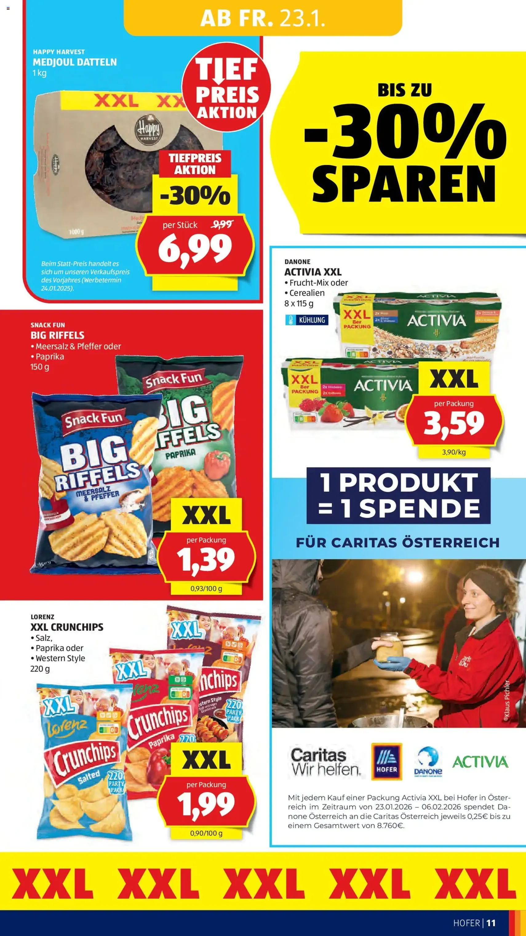 Hofer Flugblatt - Gültiger Prospekt ab 23.01.2026, Seite 13 von insgesamt 45