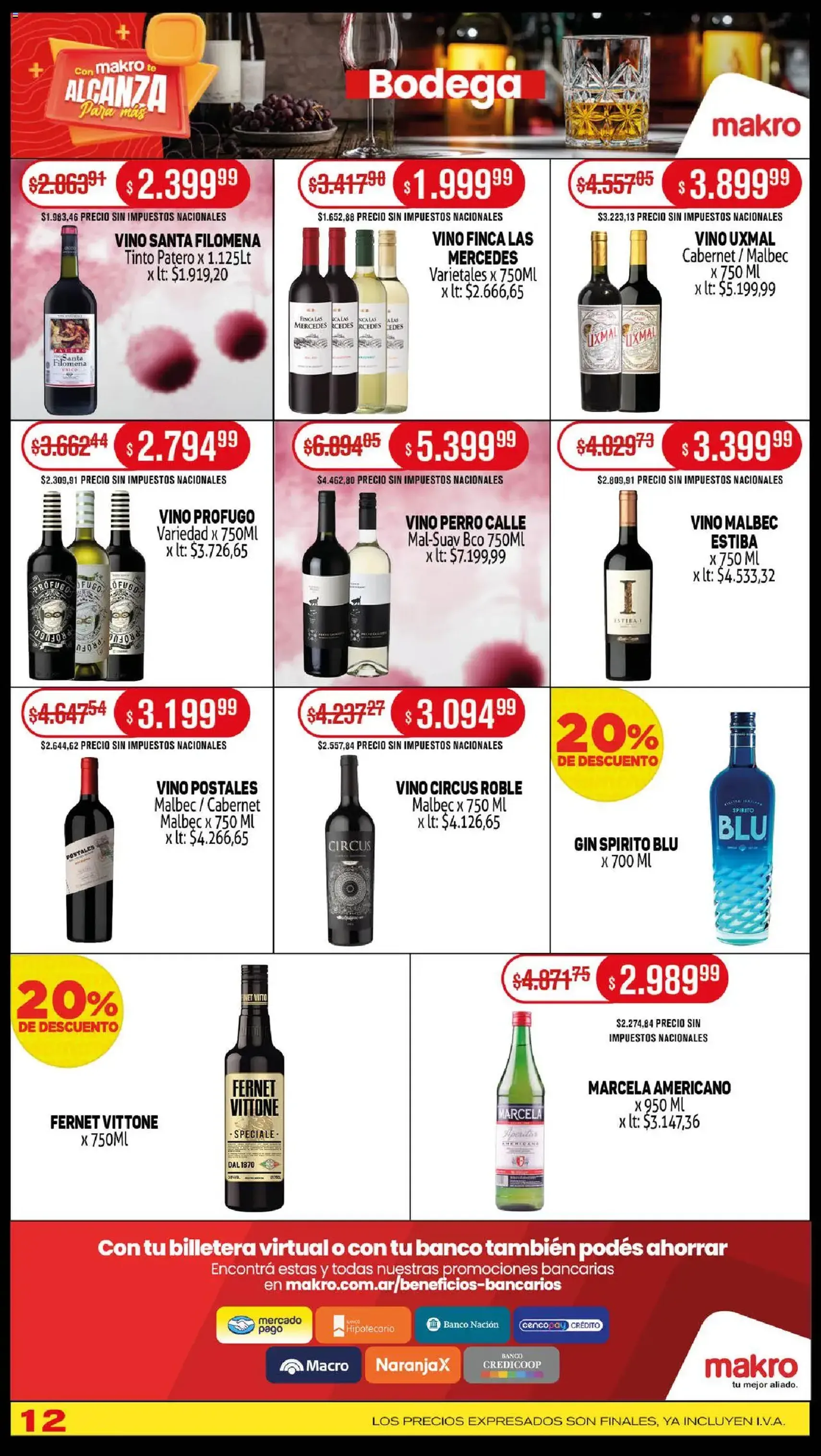 Makro ofertas - folleto válido desde 09/10/2025 página 12 de 16 Makro ofertas - folleto válido desde 09/10/2025 página 12 de 16