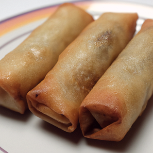 Recipe preview Crispy Homemade Fried Pork Egg Rolls