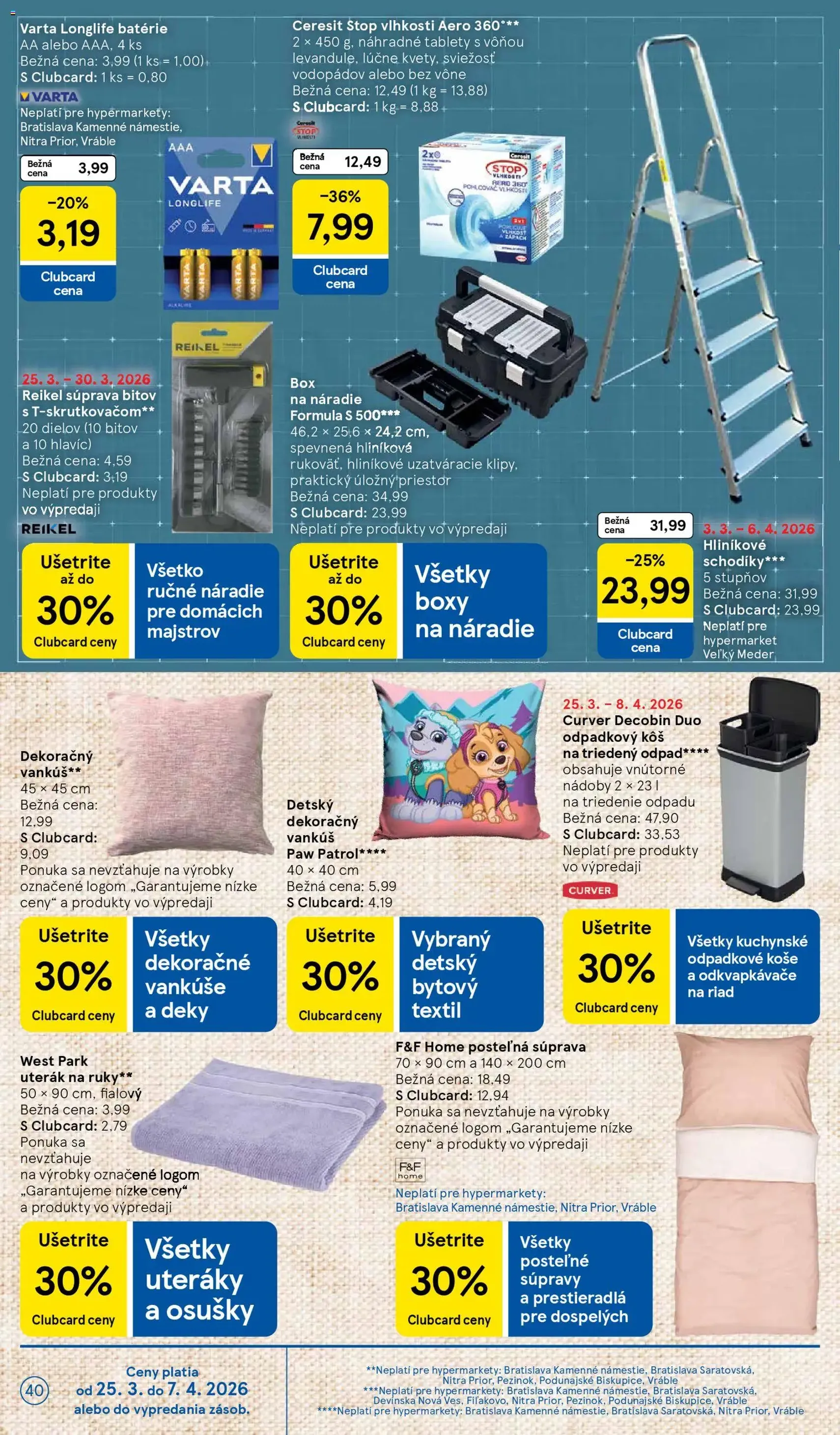 Tesco Hypermarket - leták - platný leták od 25.03.2026 strana 40 z 43