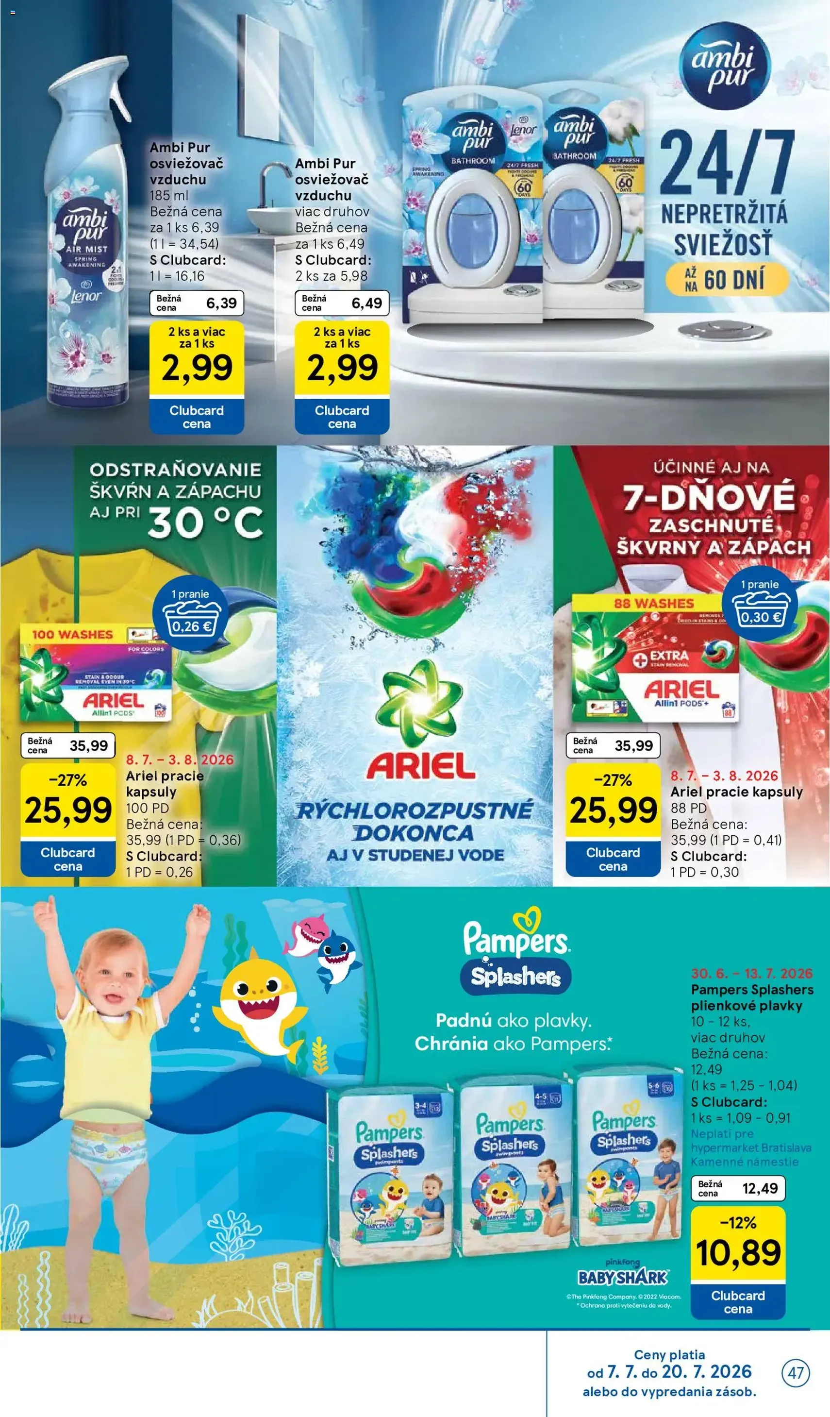 Tesco Hypermarket - leták - platný leták od 08.07.2026 strana 47 z 48