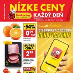 Biedronka leták - náhľad letáku platný od 05.03.2026