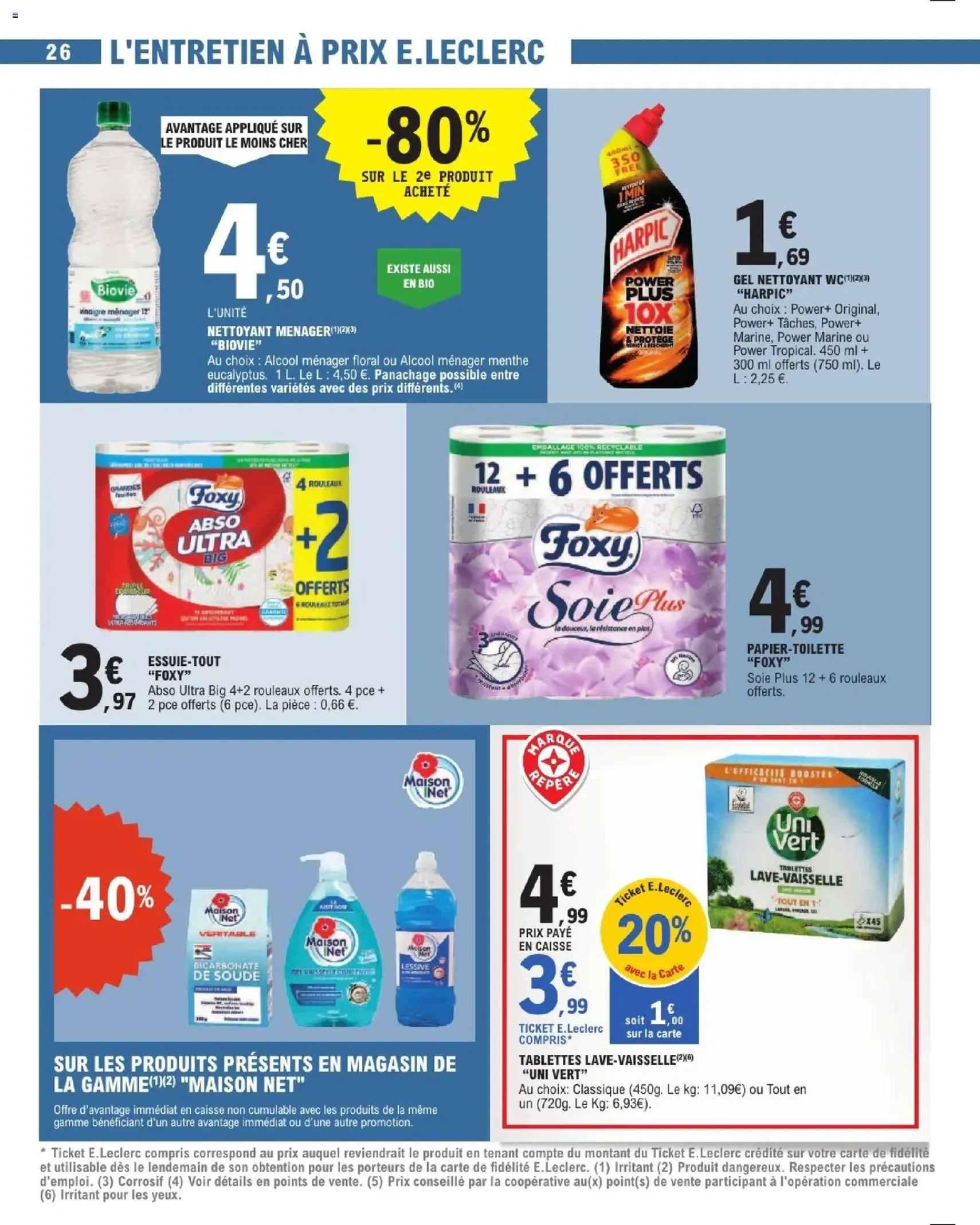 E.Leclerc catalogue - brochure valable à partir du 29/09/2026, page 26 sur 56