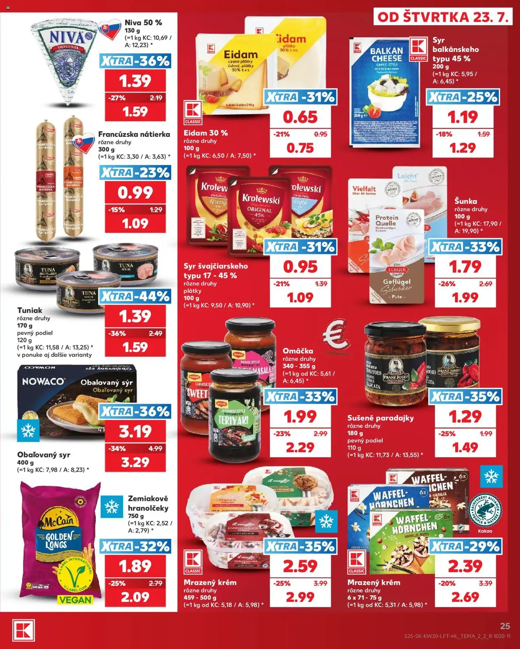 Kaufland leták - platný leták od 23.07.2026 strana 25 z 74