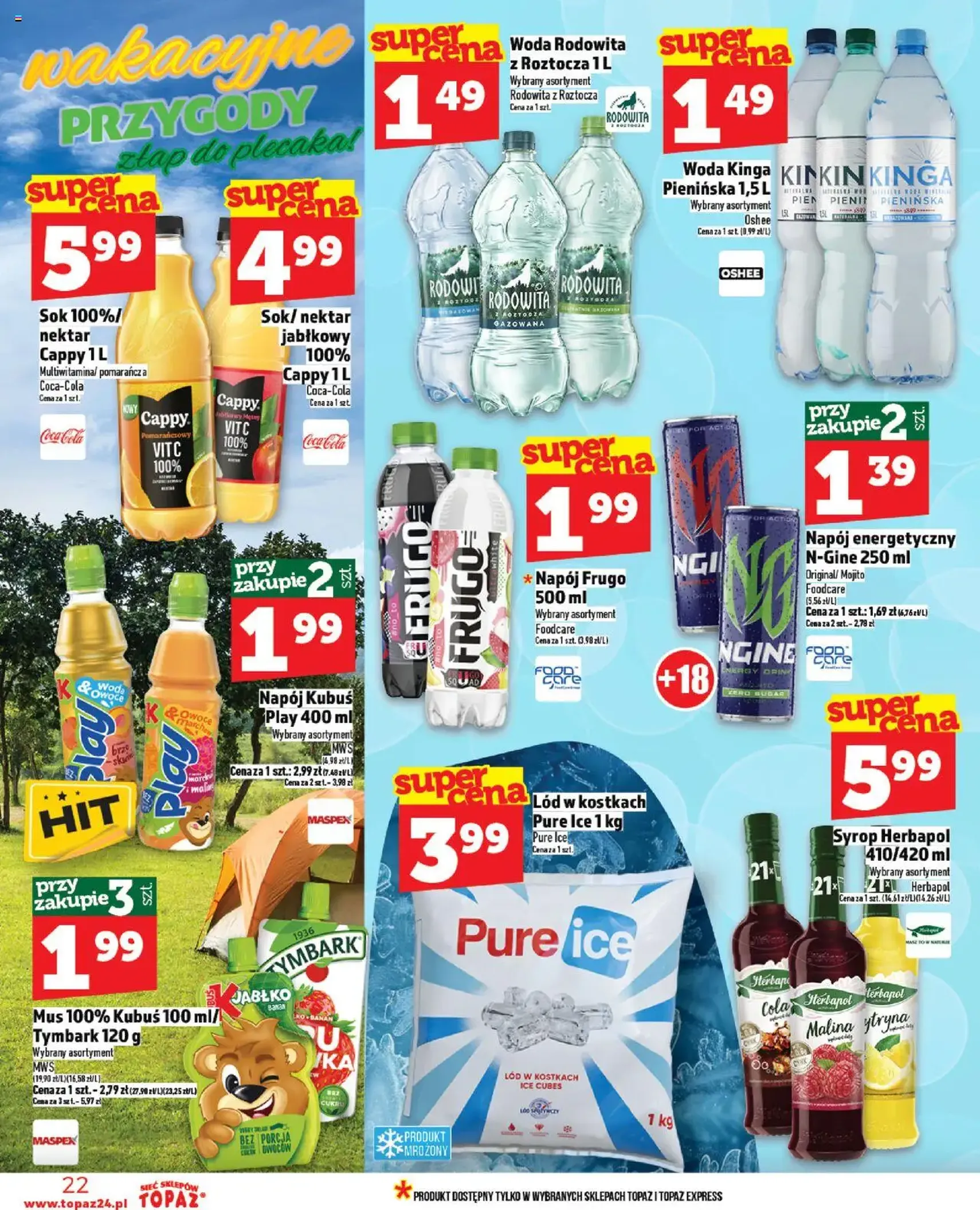 Topaz Gazetka - ważny gazetka od 07.08.2025 strona 22 z 28
