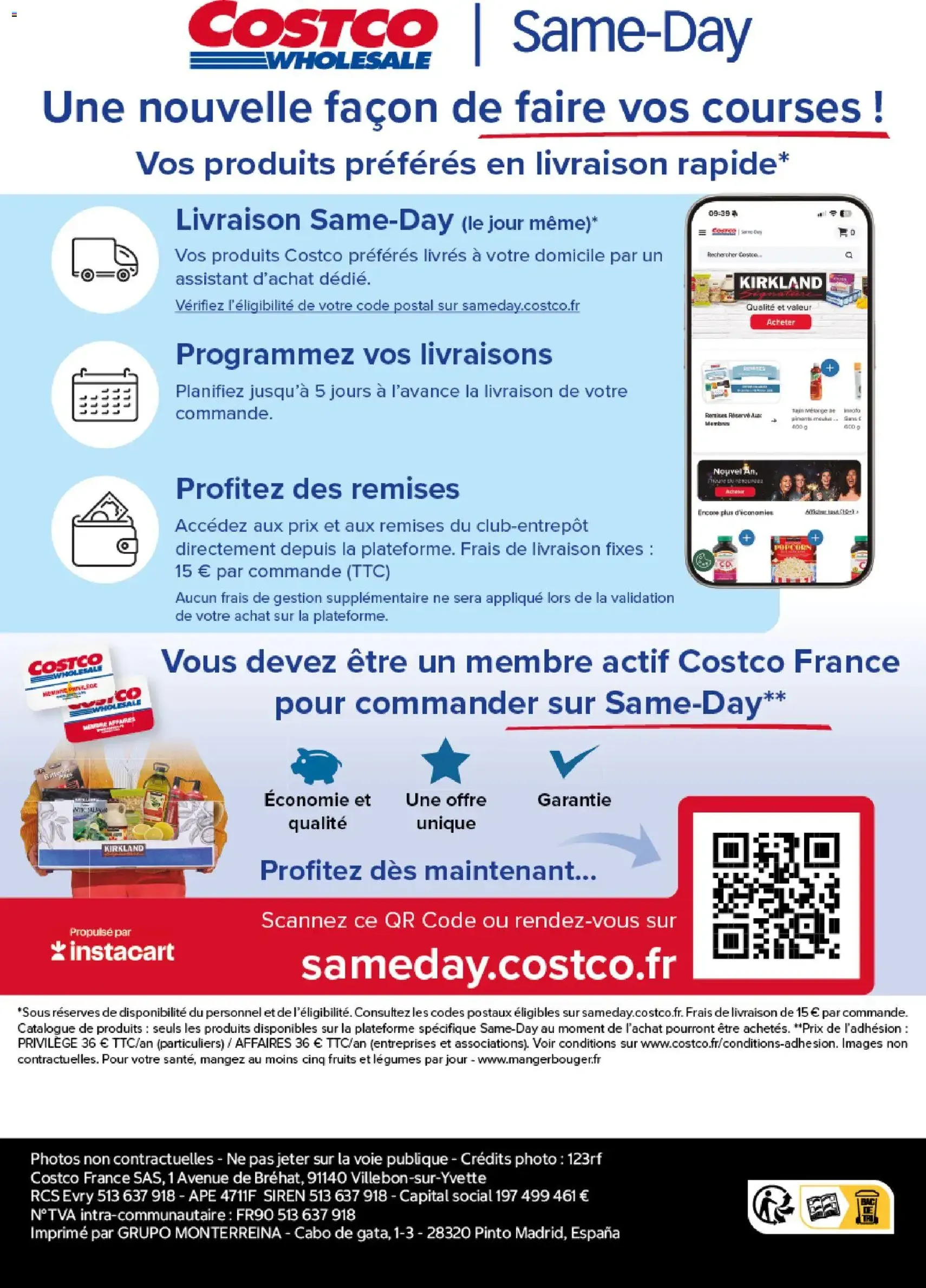 Costco catalogue - brochure valable à partir du 28/09/2026, page 20 sur 20