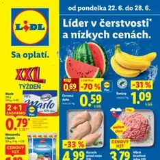 Lidl leták - náhľad letáku platný od 22.06.2026